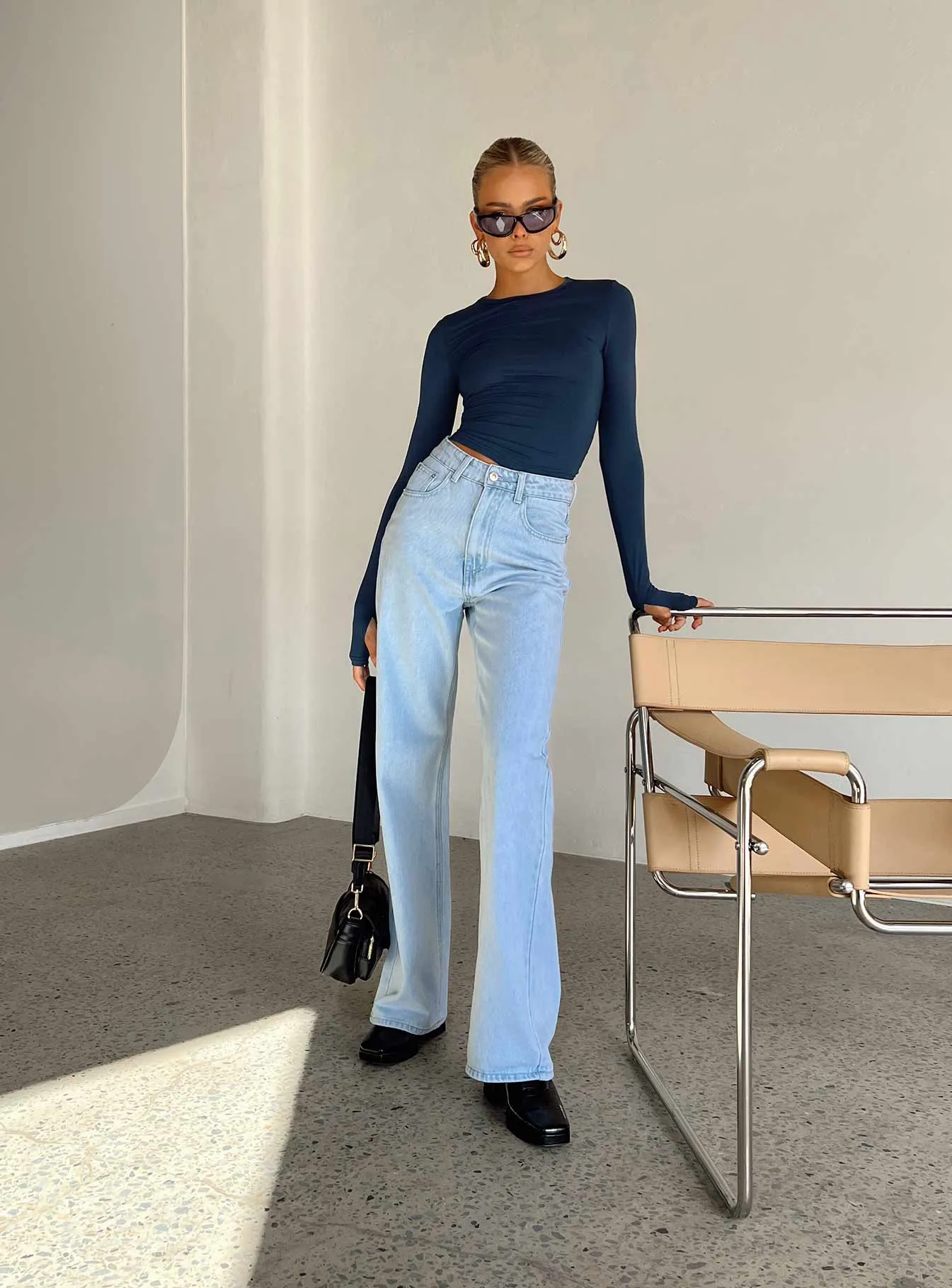 Jeannie Wide Leg Jeans Light Wash Denim Ever Versatile