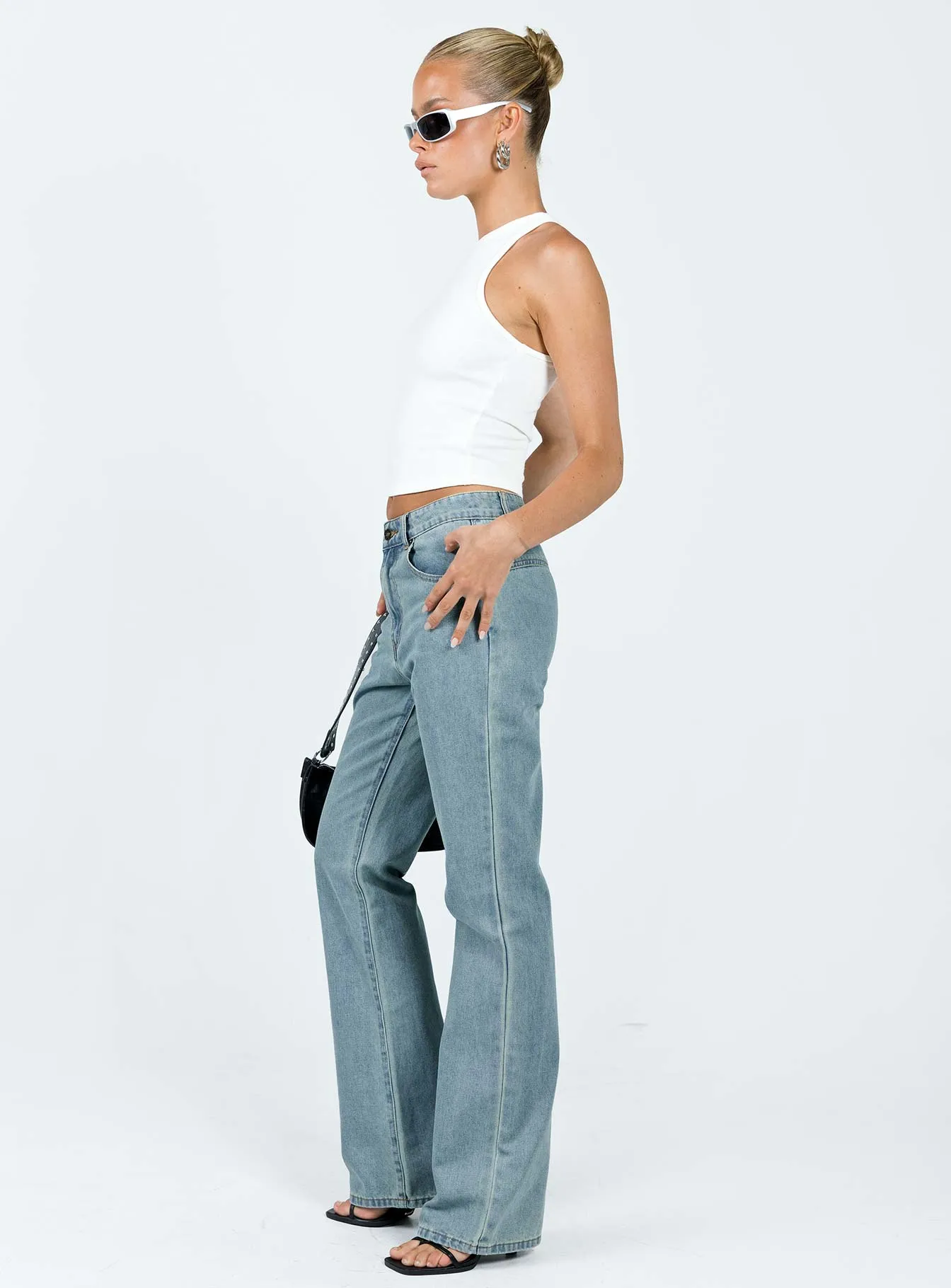 Rome Pants Light Denim Traveler Gear Slim