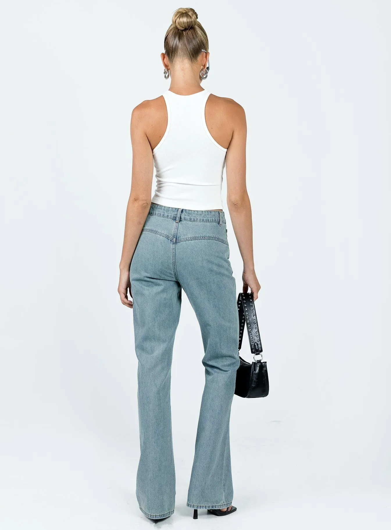 Timeless Design Comfy Touch Rome Pants Light Denim