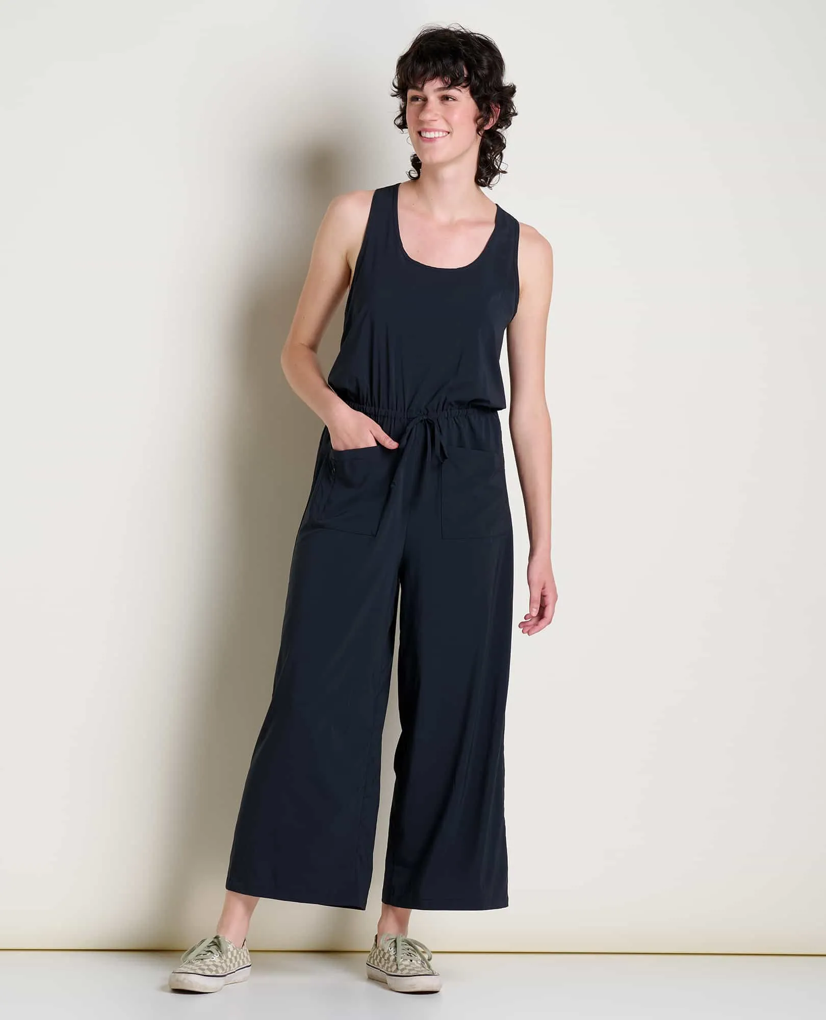 CompactWeave FrictionResistantFabric Sunkissed Livvy Jumpsuit
