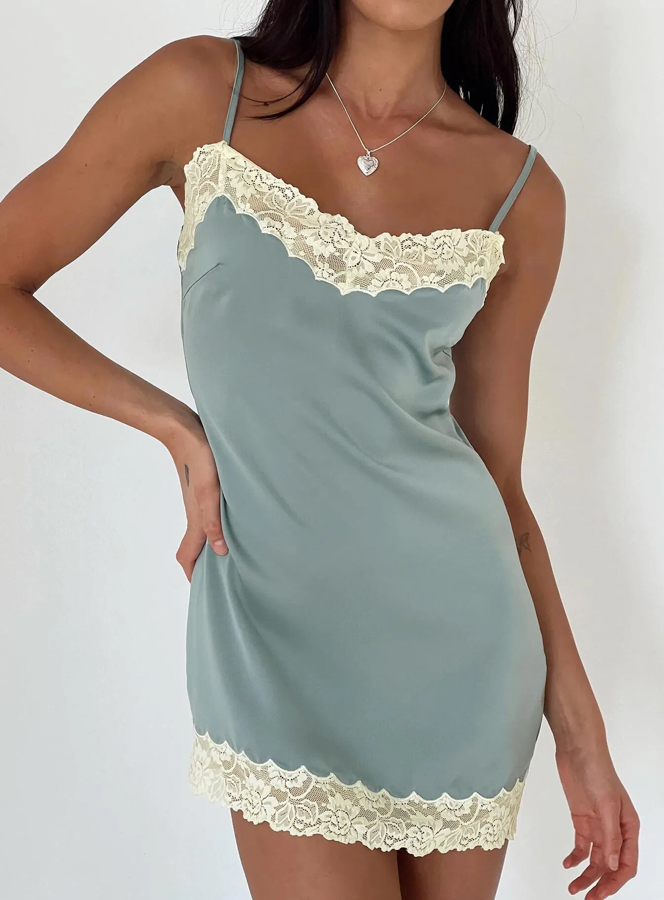 Ochi Mini Dress Polar Blue Street Heat Relaxed Look