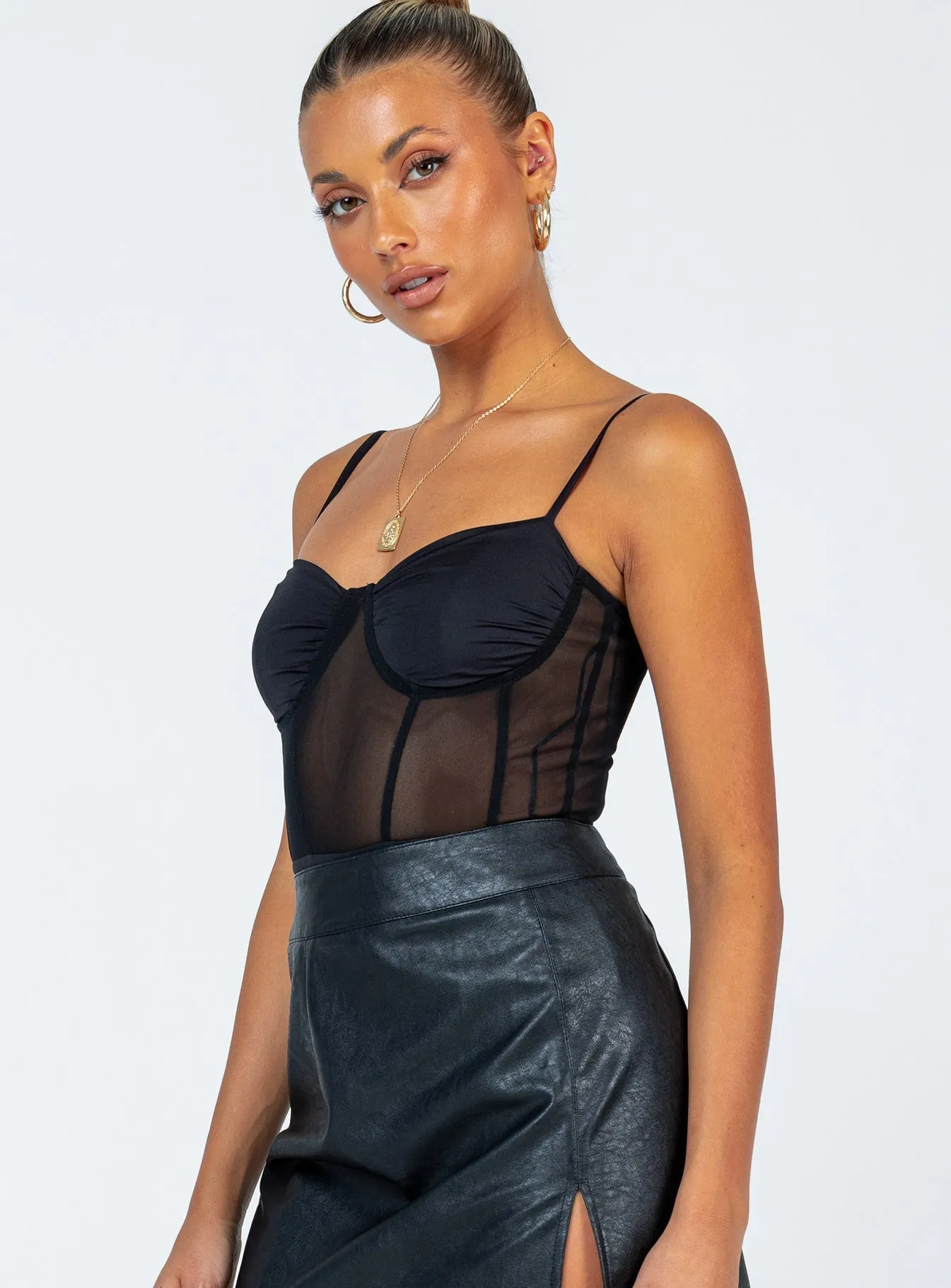 Vacation Dynamic Triston Bodysuit Black