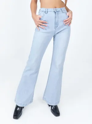 Stylish Choice Better With You Jeans Light Wash Denim