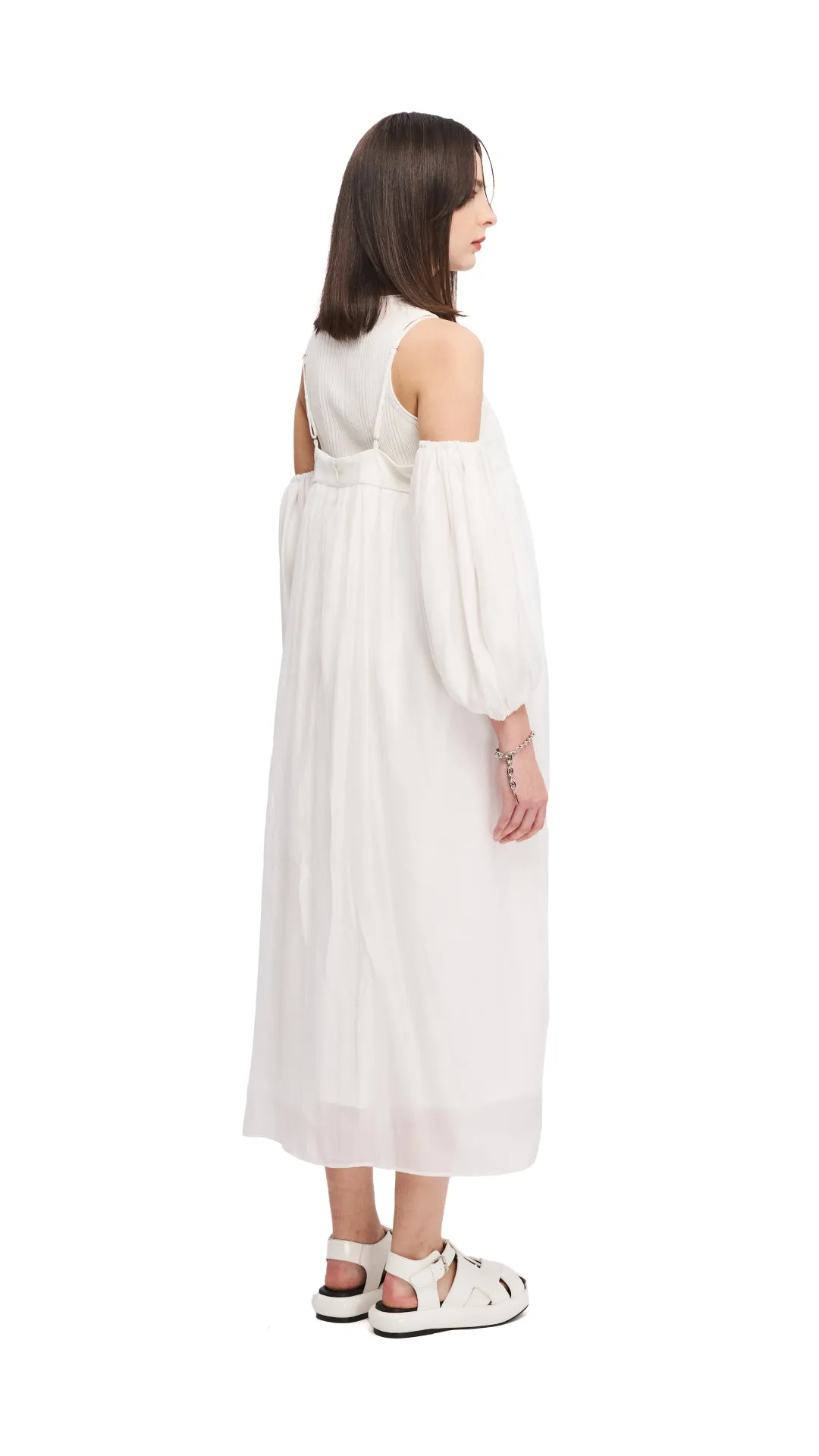 Tight Core Love Energy Cold Shoulder Dress