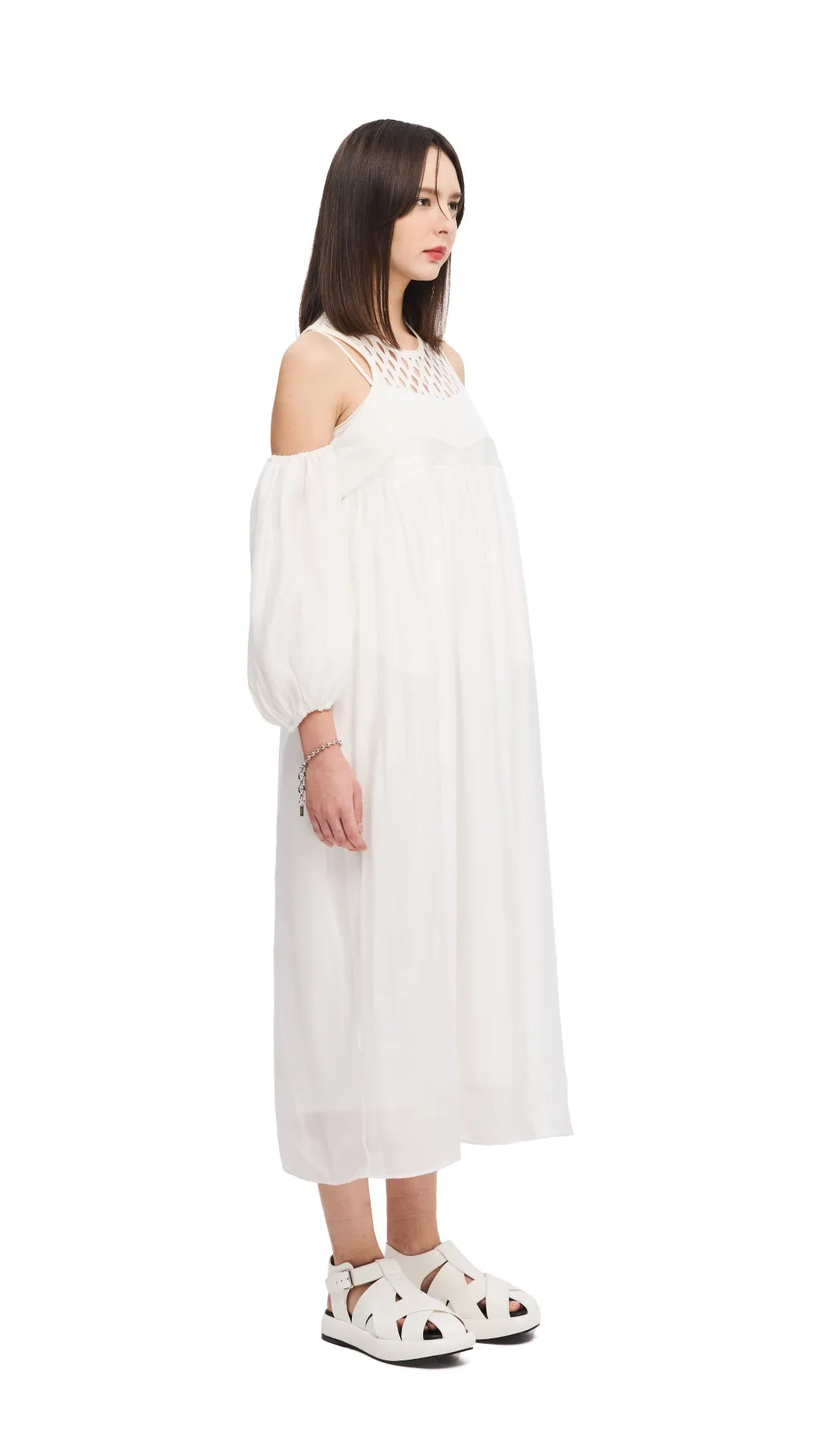 Tough Core Cold Shoulder Dress