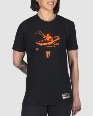 Youth Glow McCovey Cove Women's Warm-Up Tee - San Francisco Giants