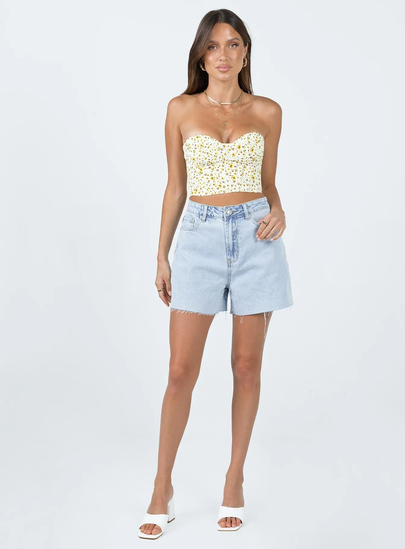 Endless Love Corset Top Floral HeatRegulating