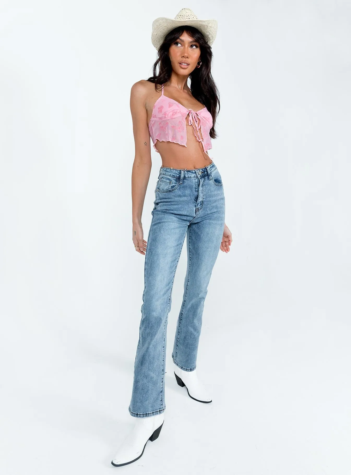 Neutral Outfit Piece Always Needed Trudi Denim Jeans