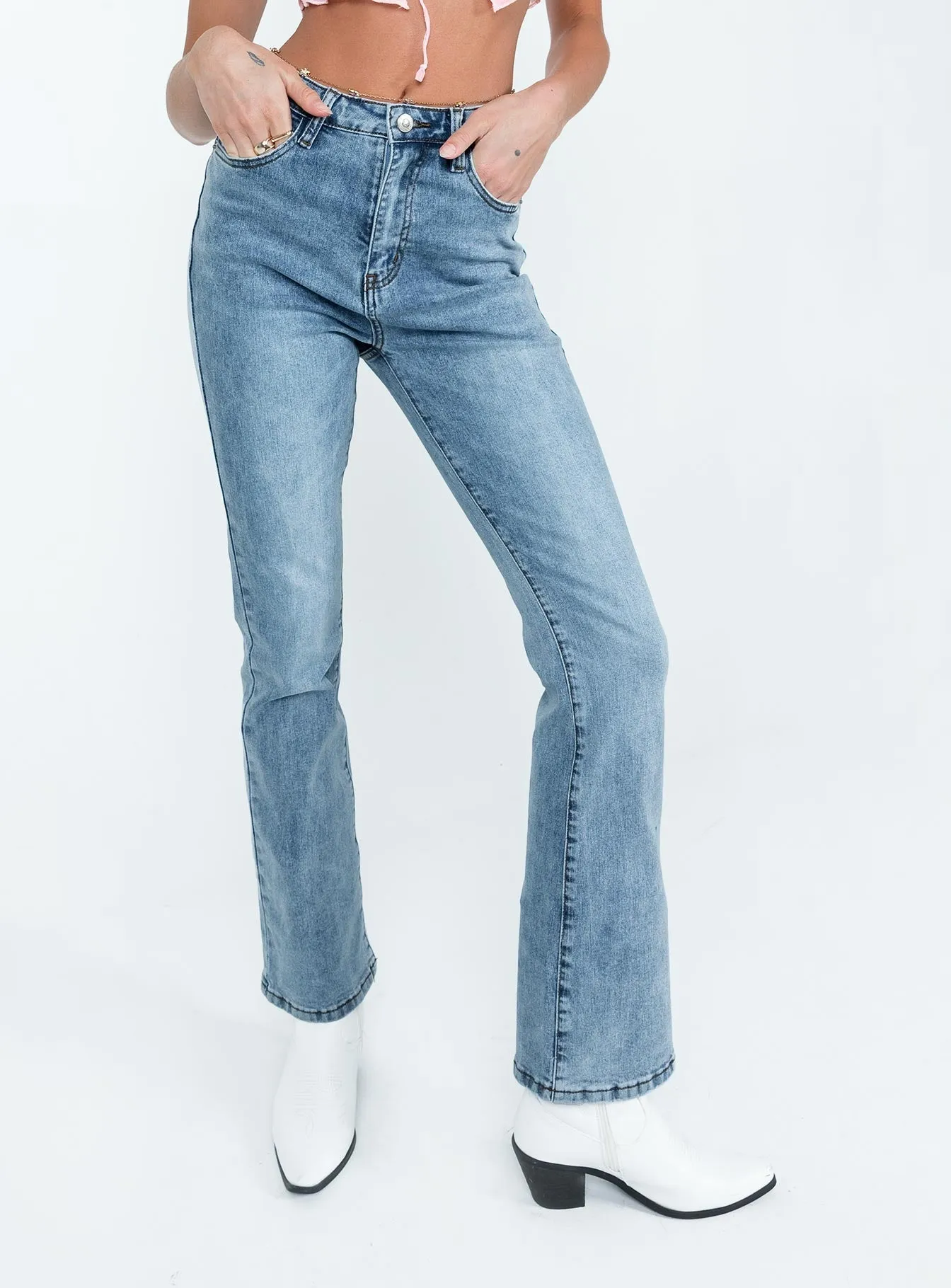 Regular Style Classic Look Trudi Denim Jeans