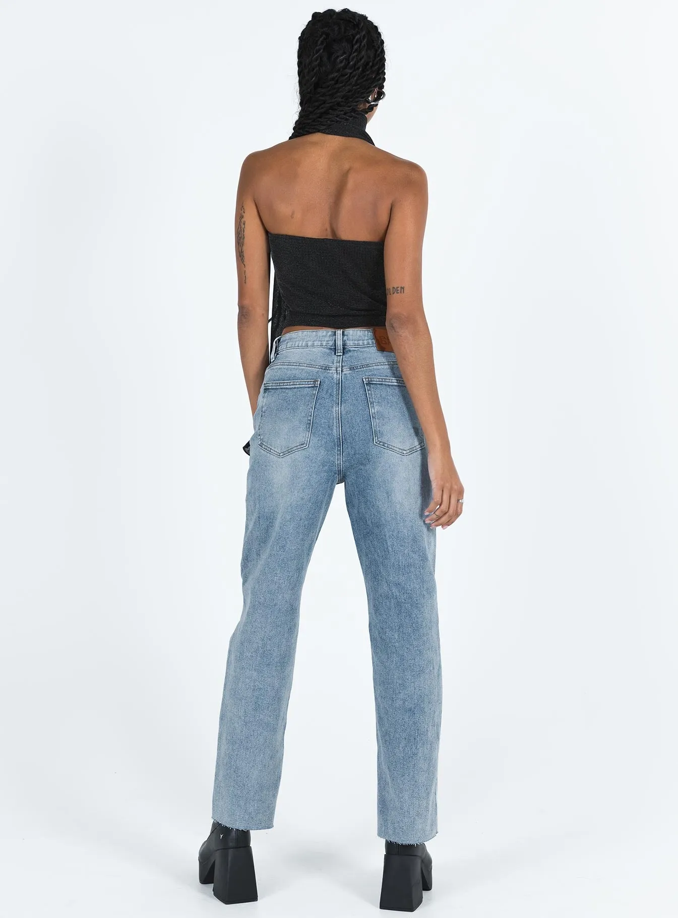 Ferrero Jeans Mid Wash Denim Routine Style Durable Build