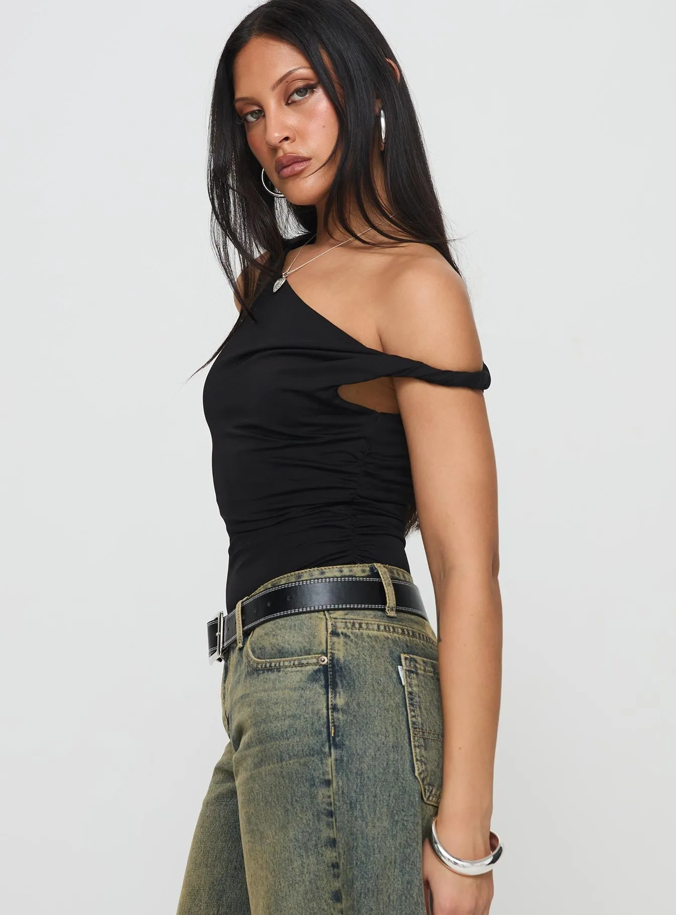 Premium Retro Dynamic New Leclerc Bodysuit Black