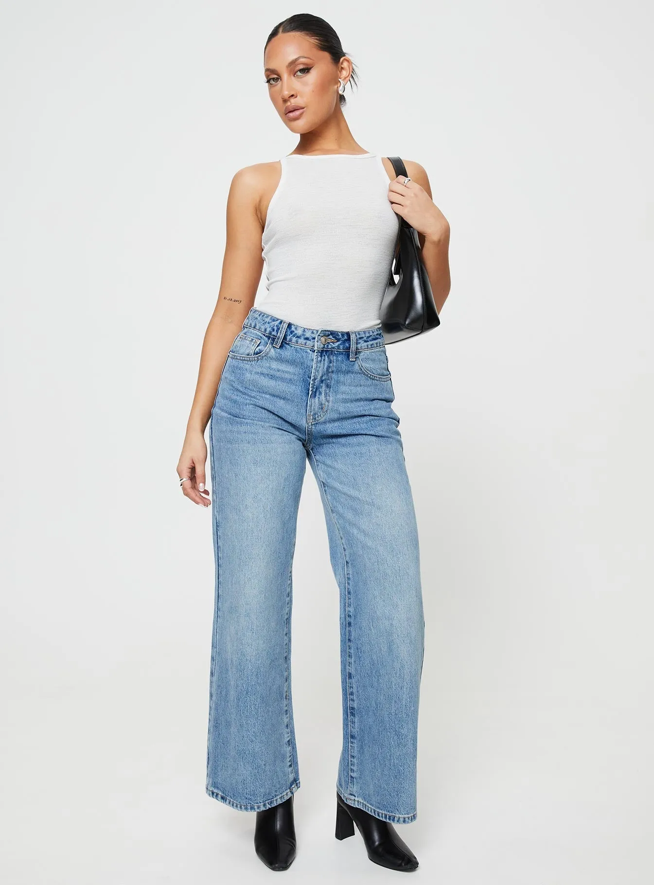 Mayrelle Bodysuit White Luxury Urban Stretch Street