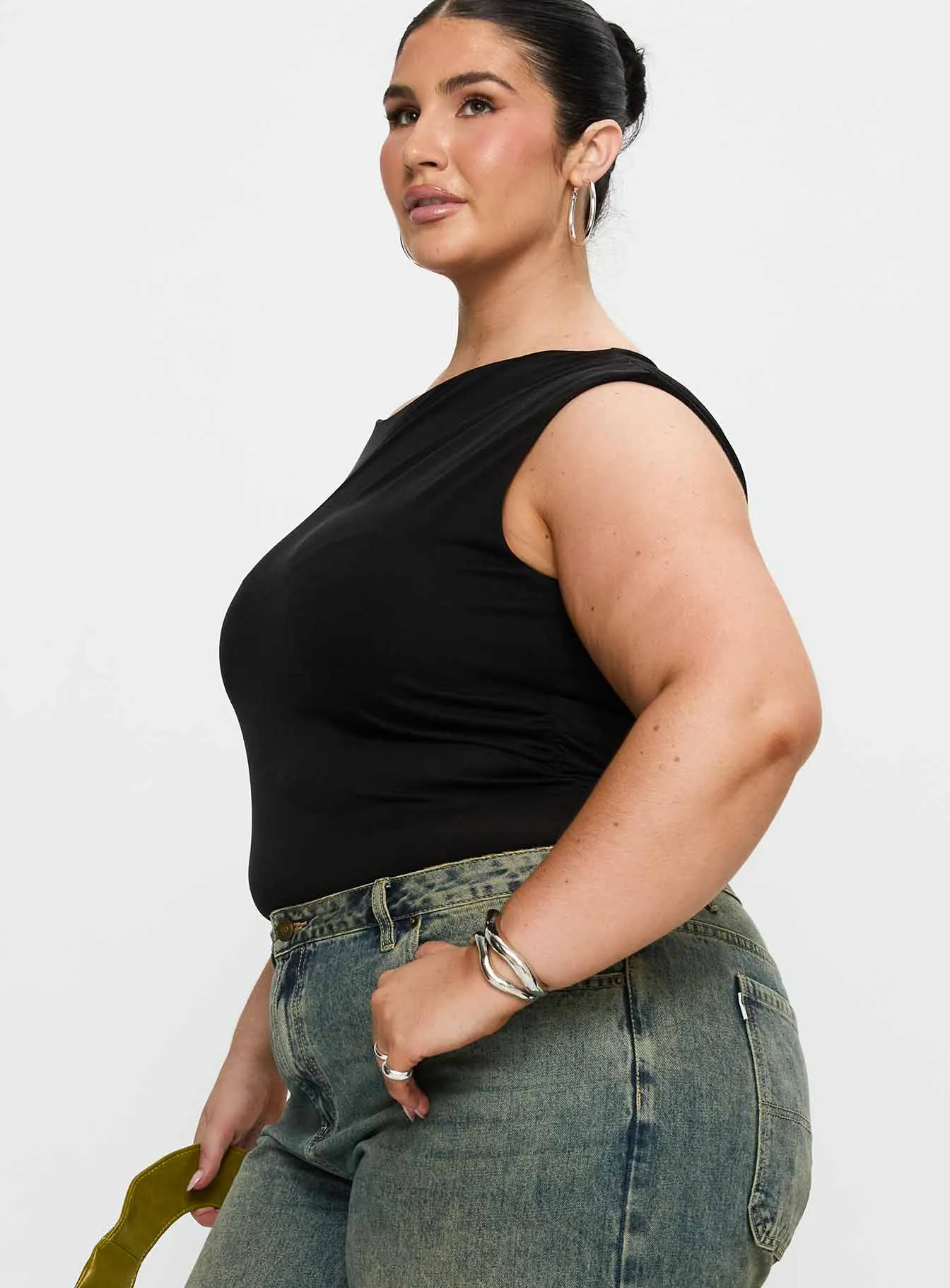 Charming Youth Miyako Bodysuit Black Curve