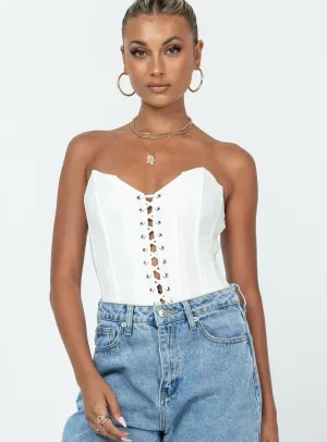 Everyday Fresh Sonya Bodysuit White