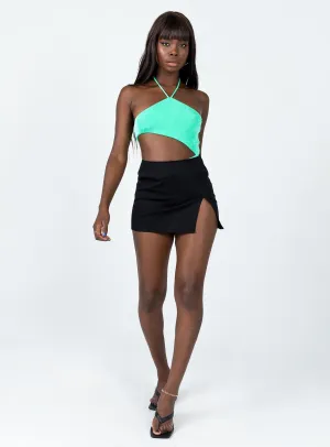 Yana Bodysuit Green Elegant Sporty Loose Picnic