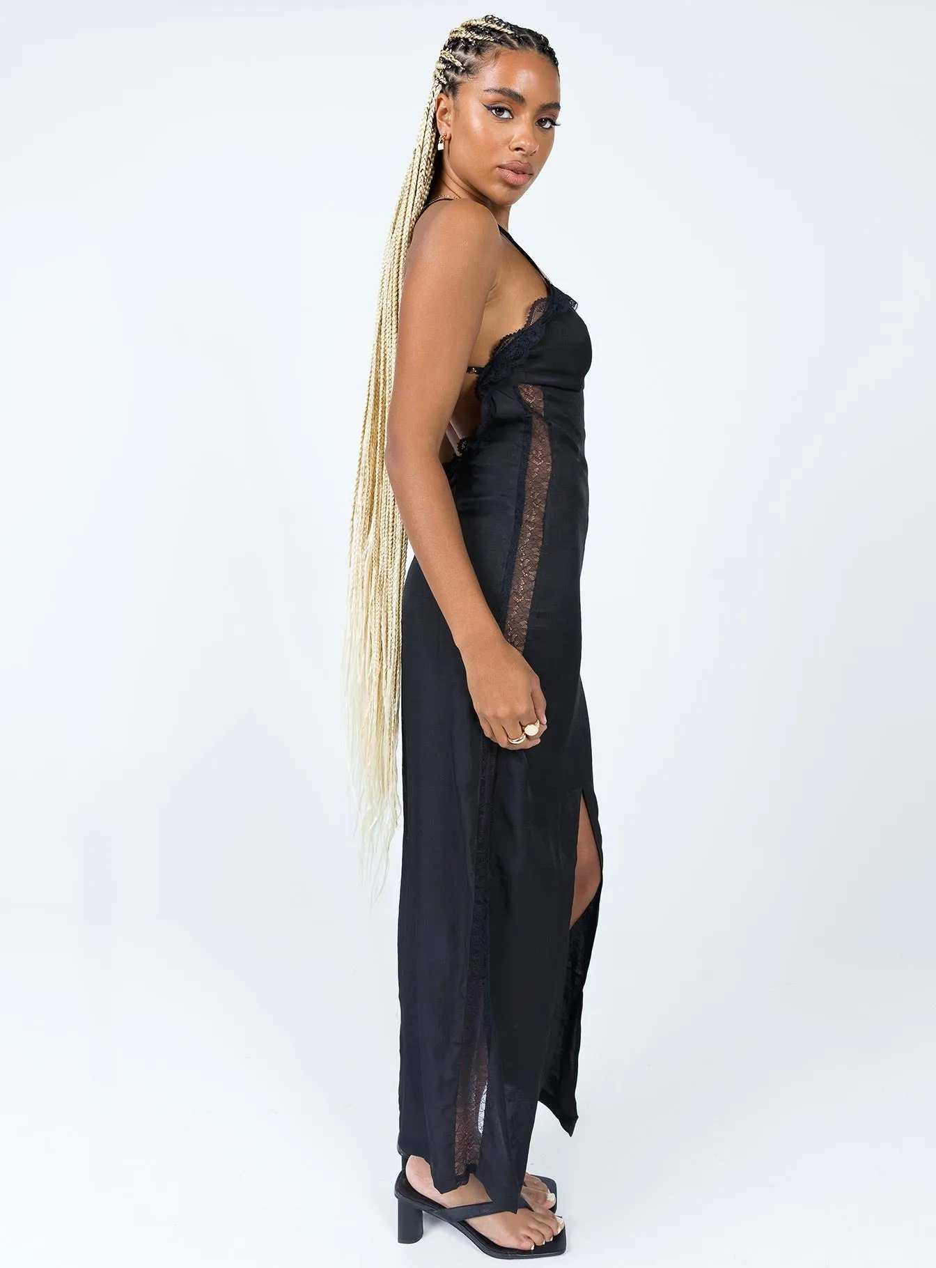 Hudson Midi Dress Black Whether worn for a casual day out or an evening event this maxi dress always looks chic Golden Hour