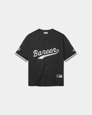 Airflow Channel Design Baseball Jersey, Women - AW25 - Black Soft Lightness
