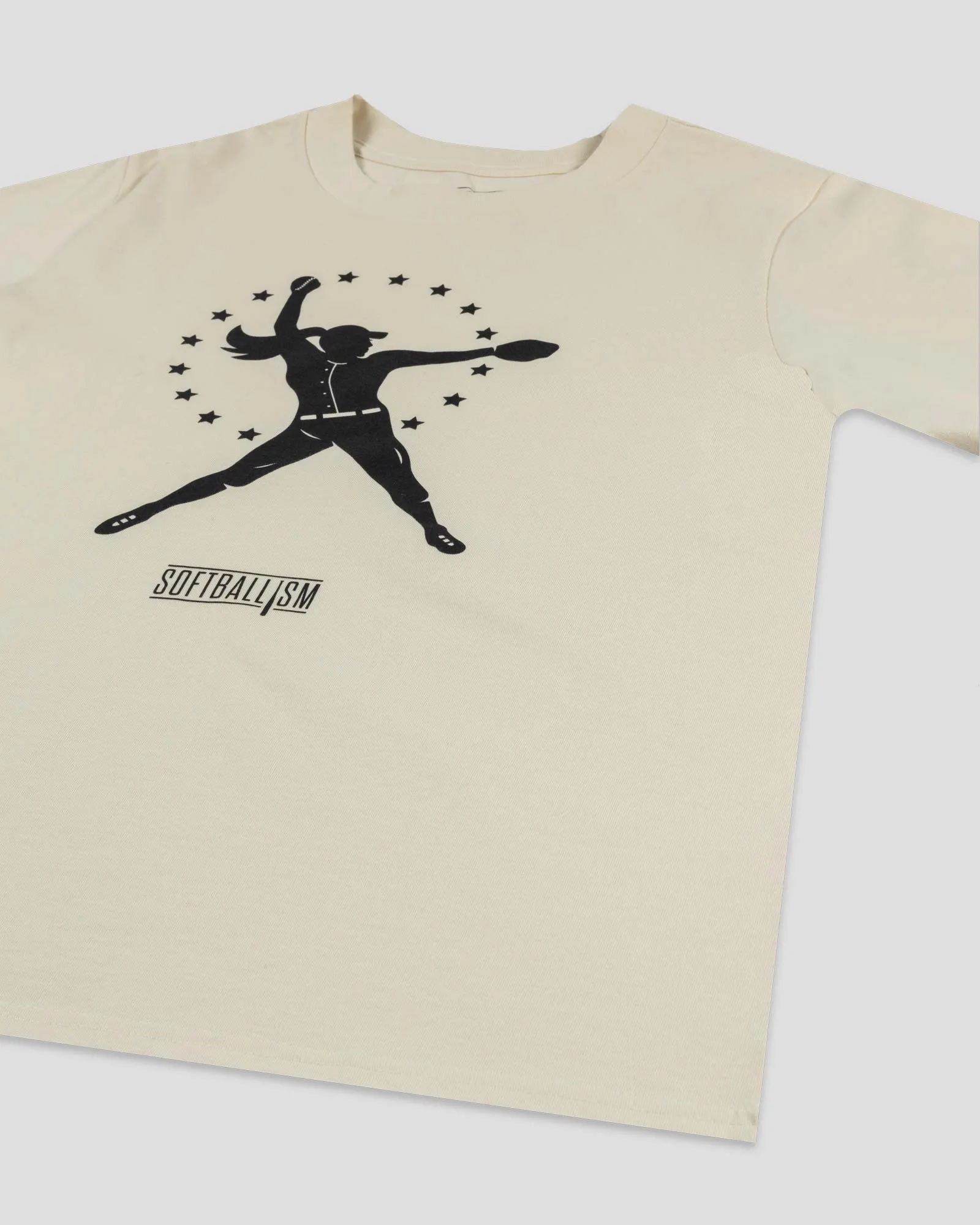 Royal Mode Club Mode Softballism Star Girl Women's Warm-Up Tee