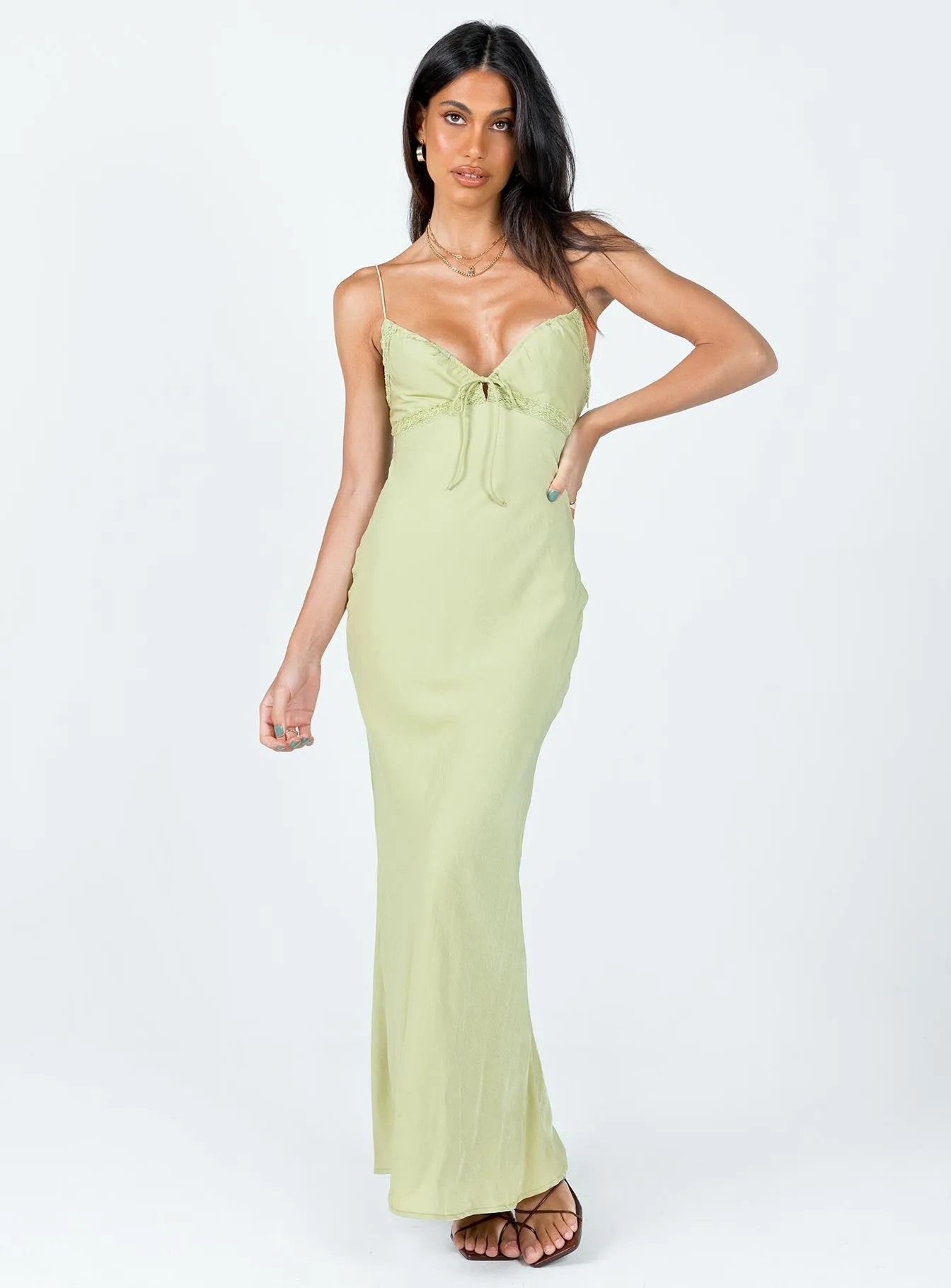Rural Path Emily Maxi Dress Green