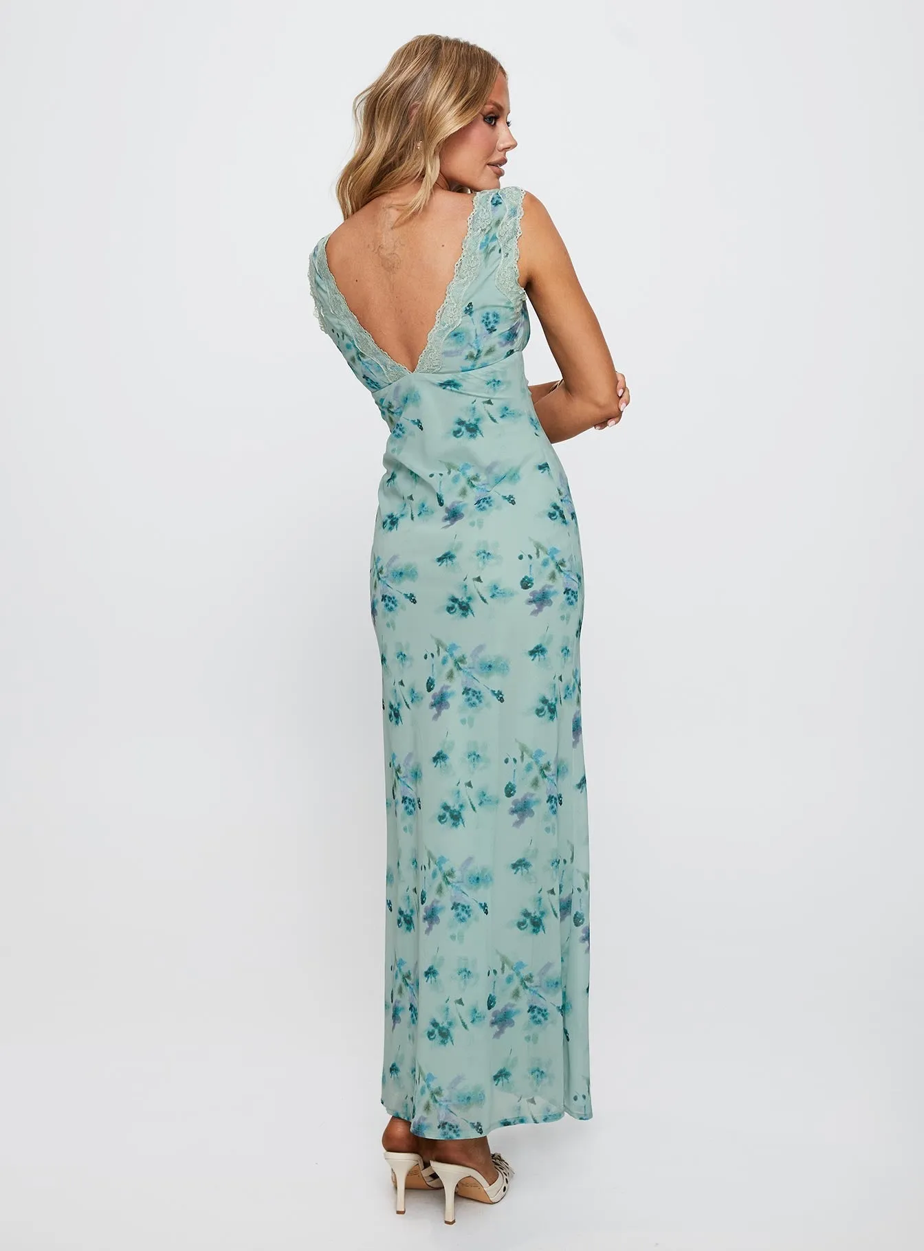 Herb Garden Liliya Floral Maxi Dress Multi