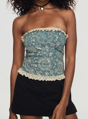High Collar Protection Design Dien Top Ornate