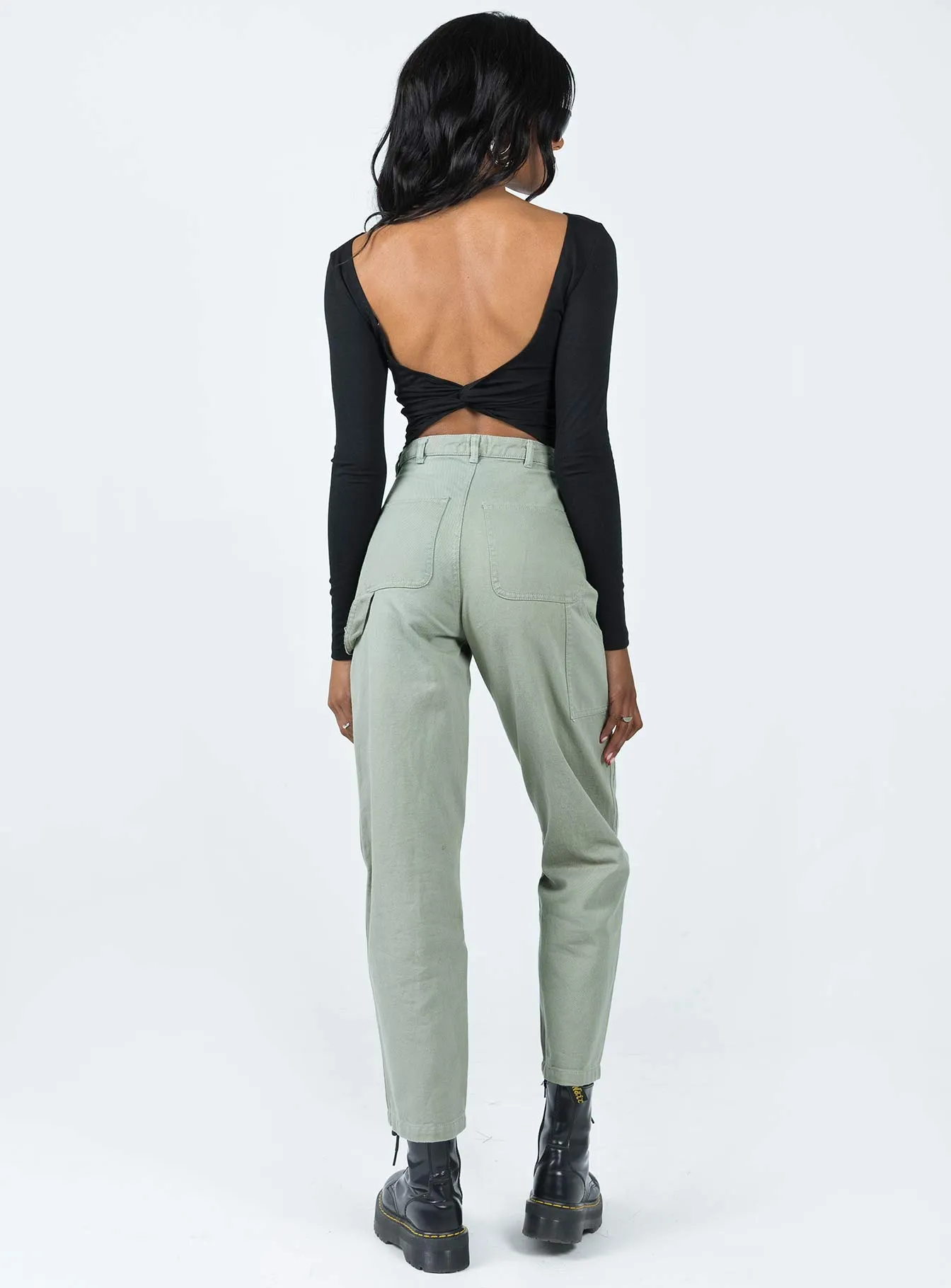 Lightweight Morning Stroll Dropouts Cargo Pants Green