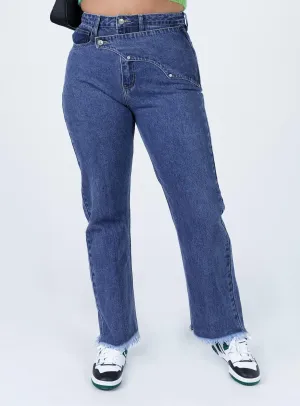 Flexible Match Light Stretch Reine Yolk Detail Denim Jeans
