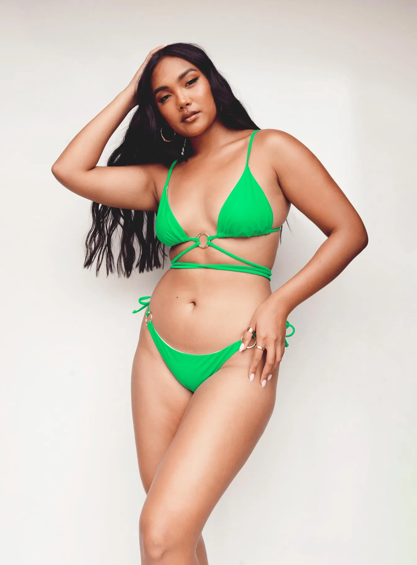 Soft Lining Technology Bella Bikini Top Neon Green