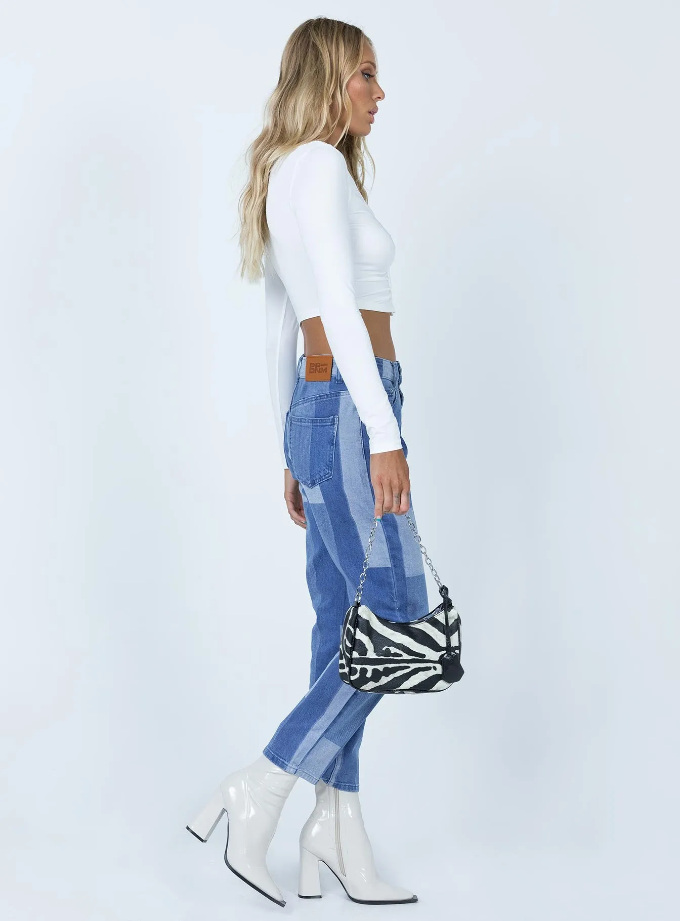 Zahra Denim Jeans Closet Must Pre Shrunk Material