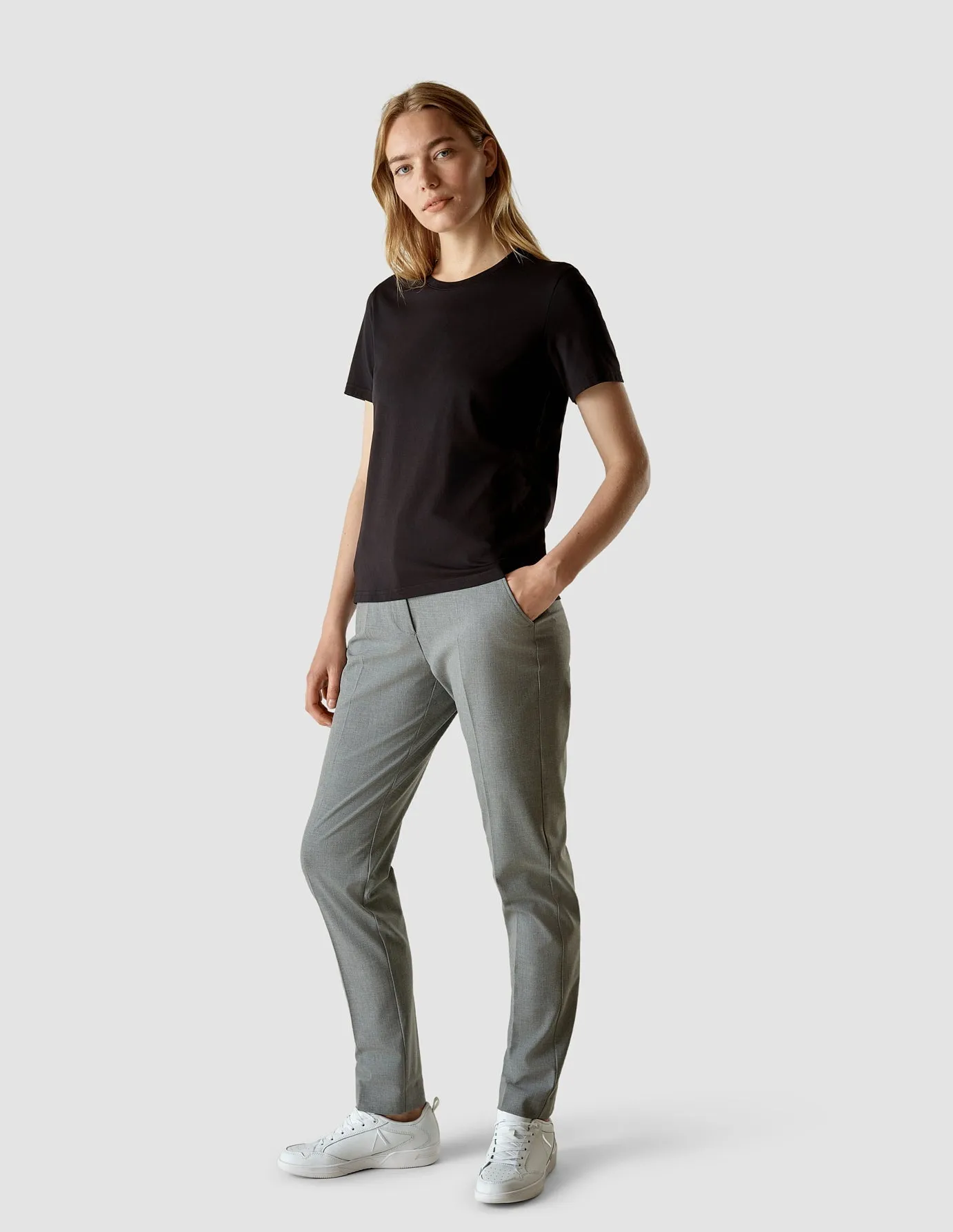 Supima T-shirt Black HighVisibility