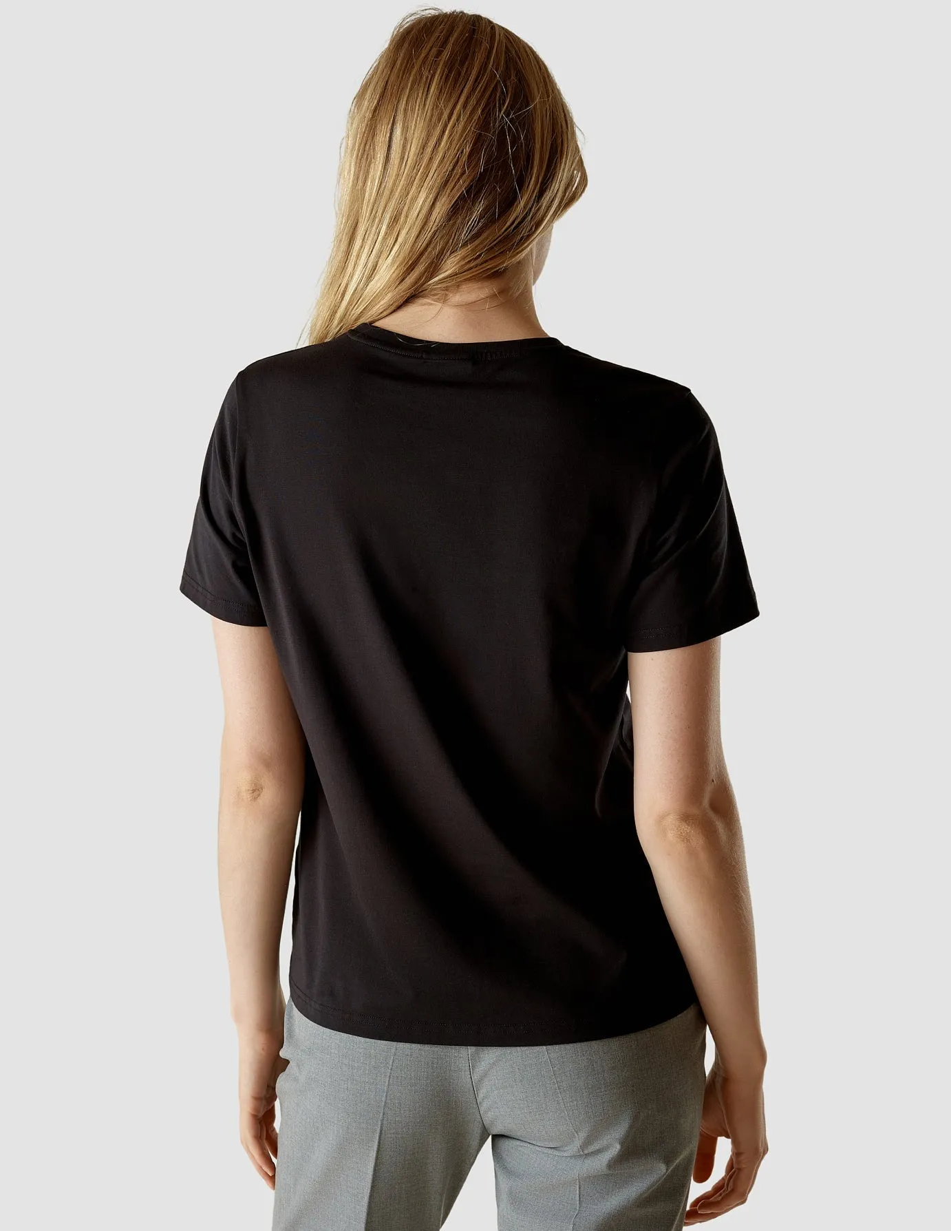 Joy Ease Supima T-shirt Black