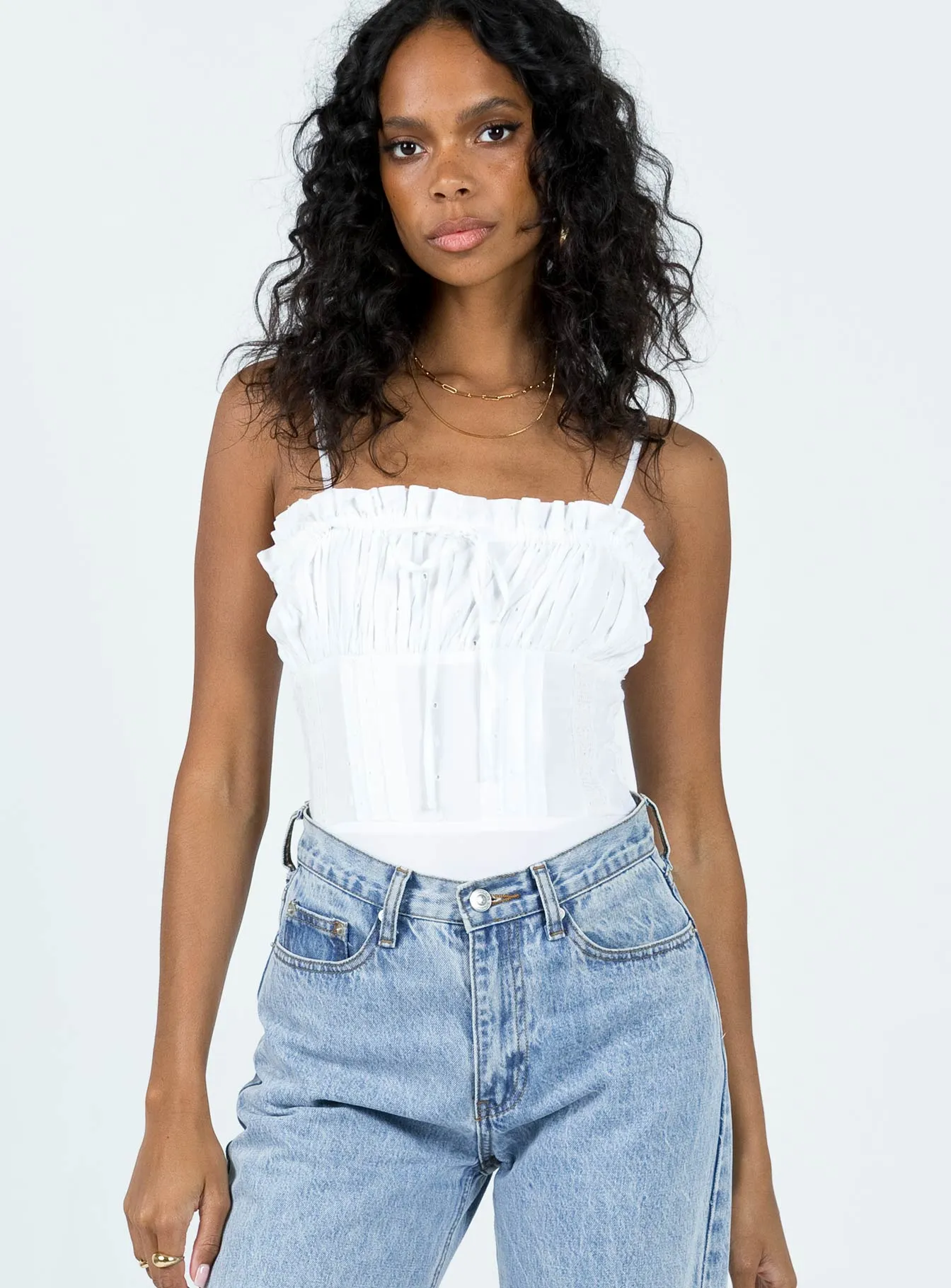 VIP Bodysuit White Fresh Resort