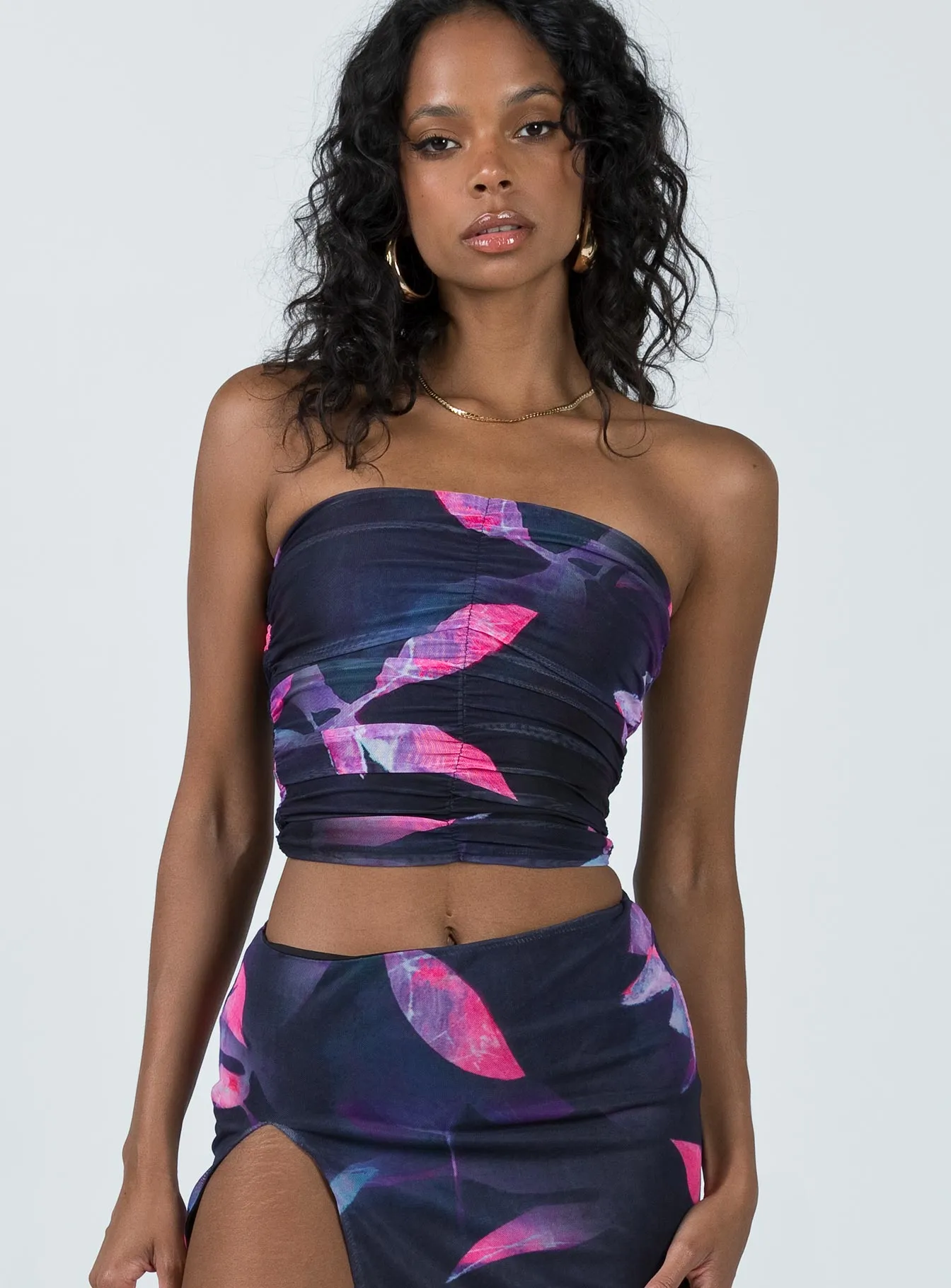 Tammin Tube Top Multi Yarn Dyed Stripes Wear Resistant Edge