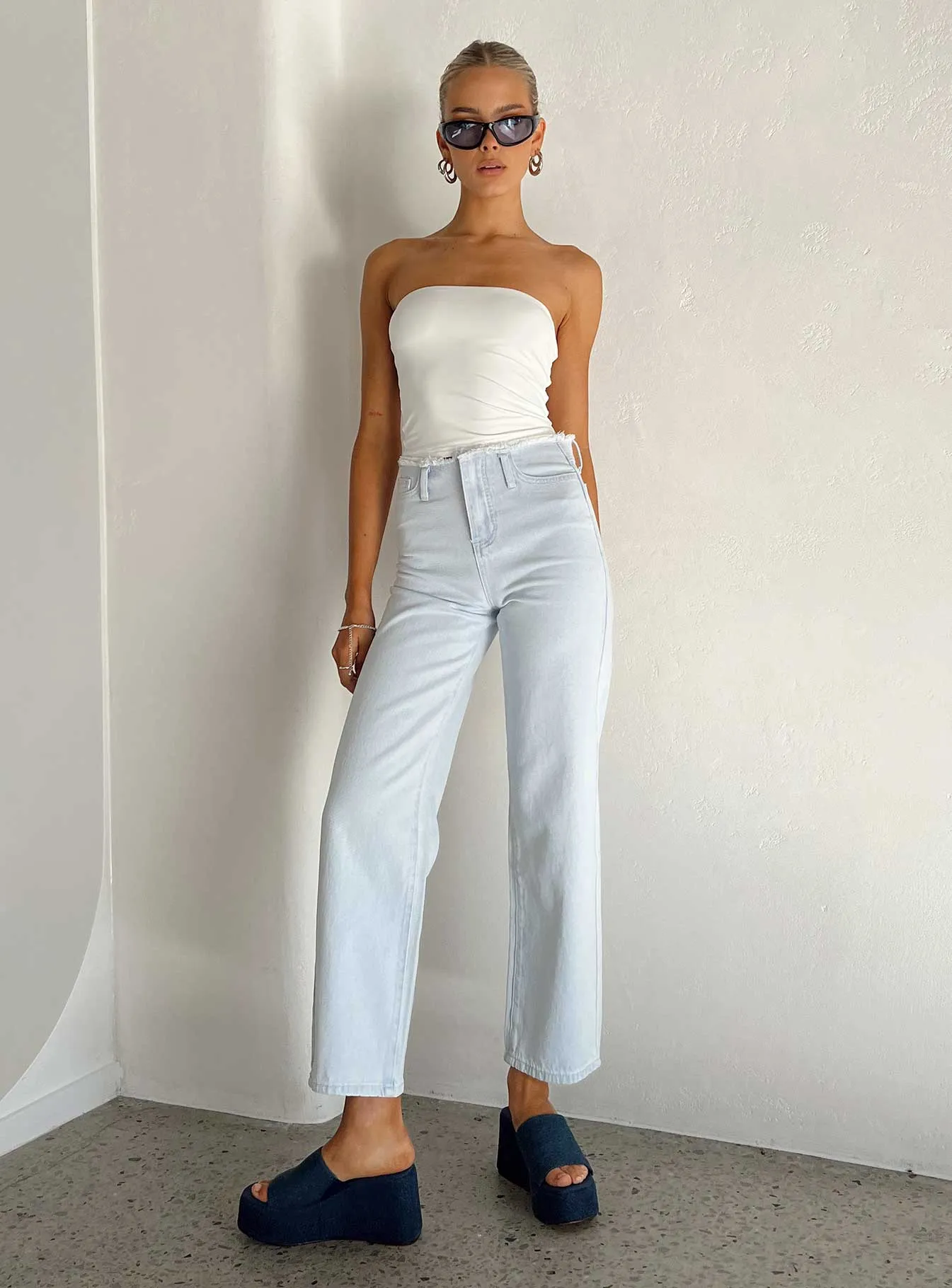 Layton Straight Leg Light Wash Jean Denim Timeless Fashion Traveler Gear Slim