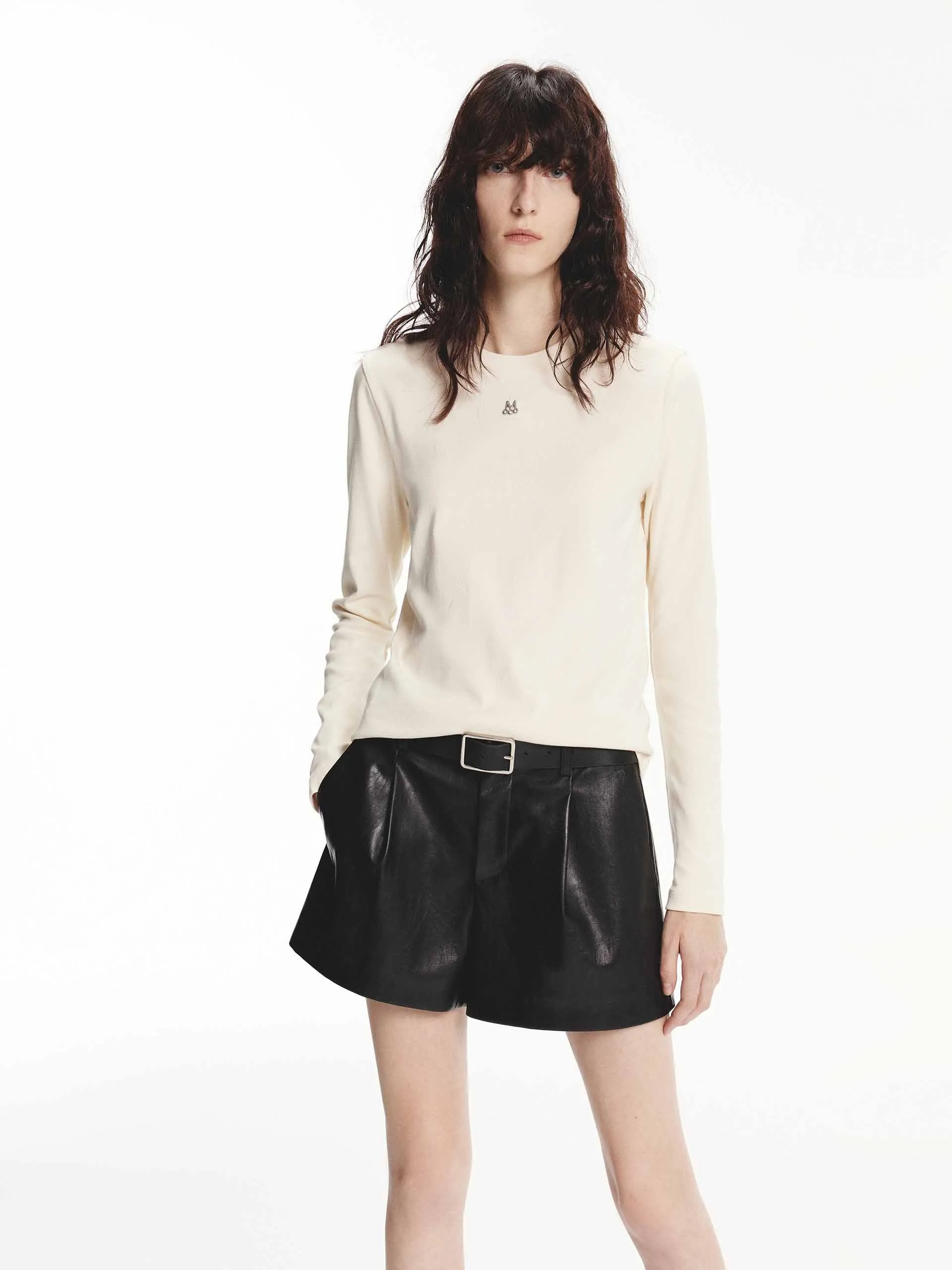 Long Sleeve Basic T-shirt Sporty Chic