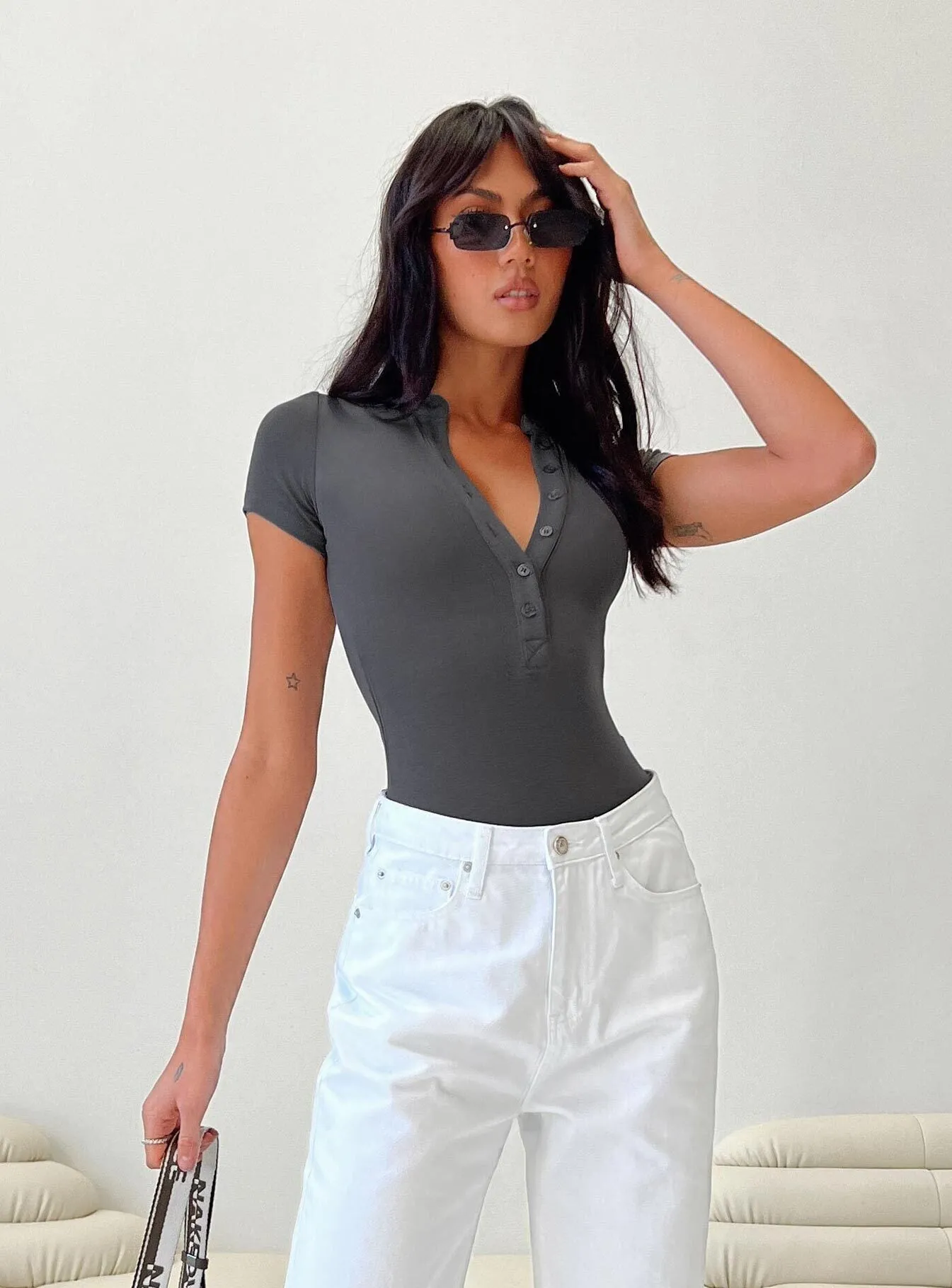 Outdoor Travel Kandis Bodysuit Grey