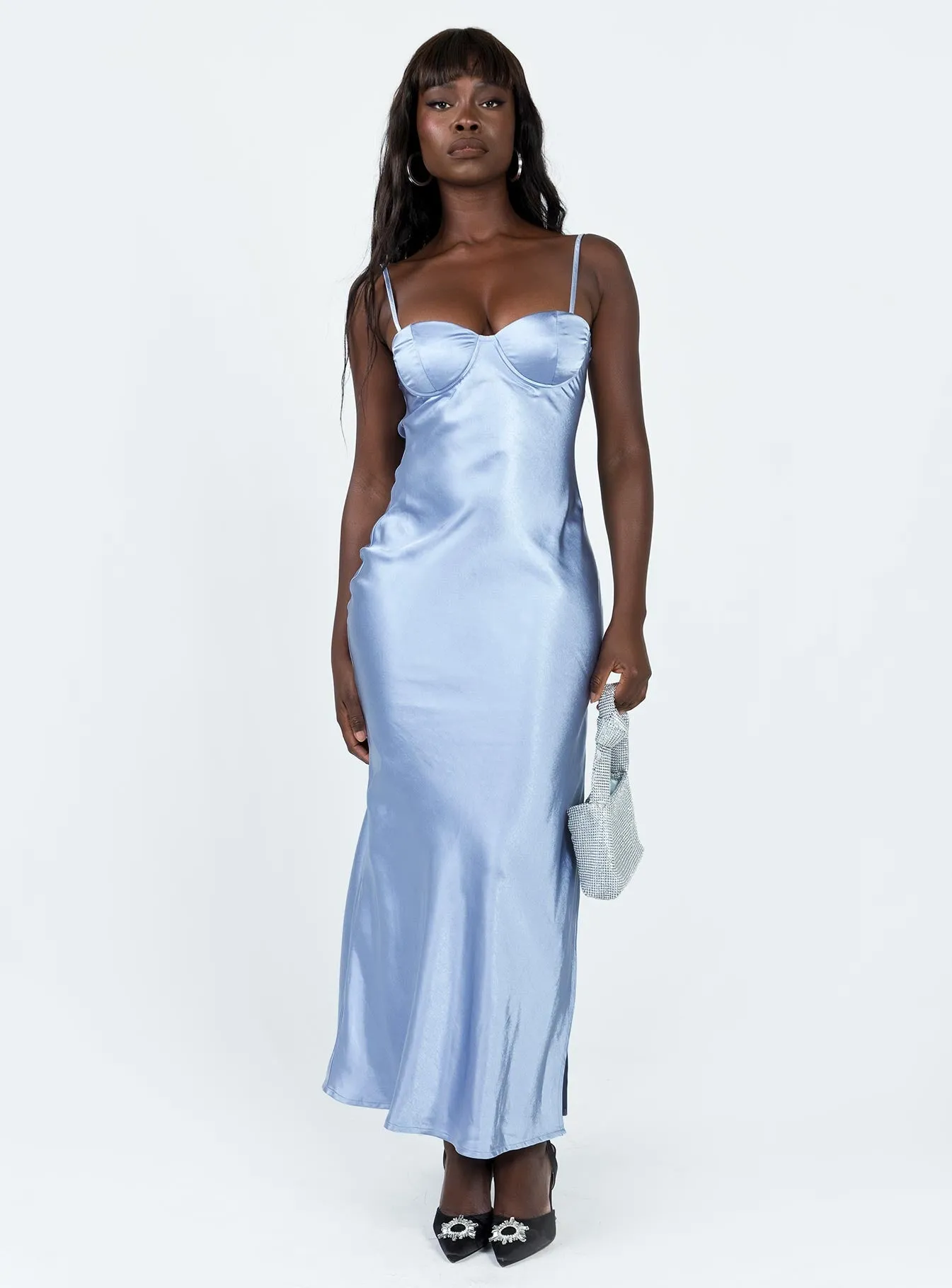 Designed with comfort in mind this dress is perfect for all-day wear Creewood Maxi Dress Blue