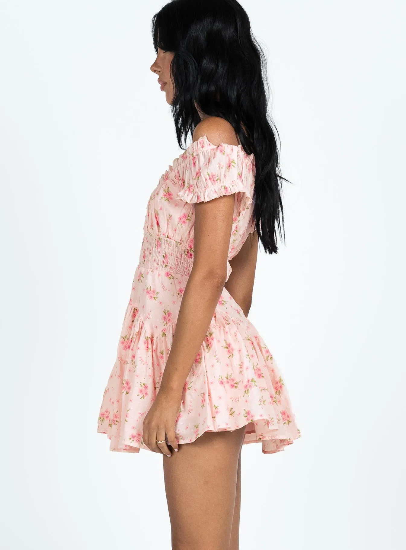 Anastasiya Mini Dress Pink Flash Mode