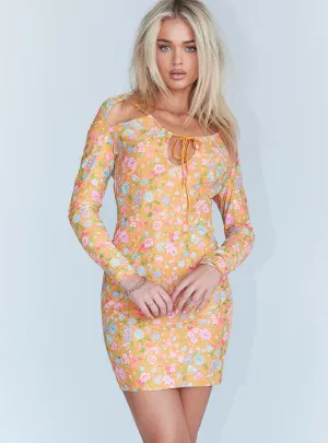 Urban Rush Juliette Mini Dress Orange