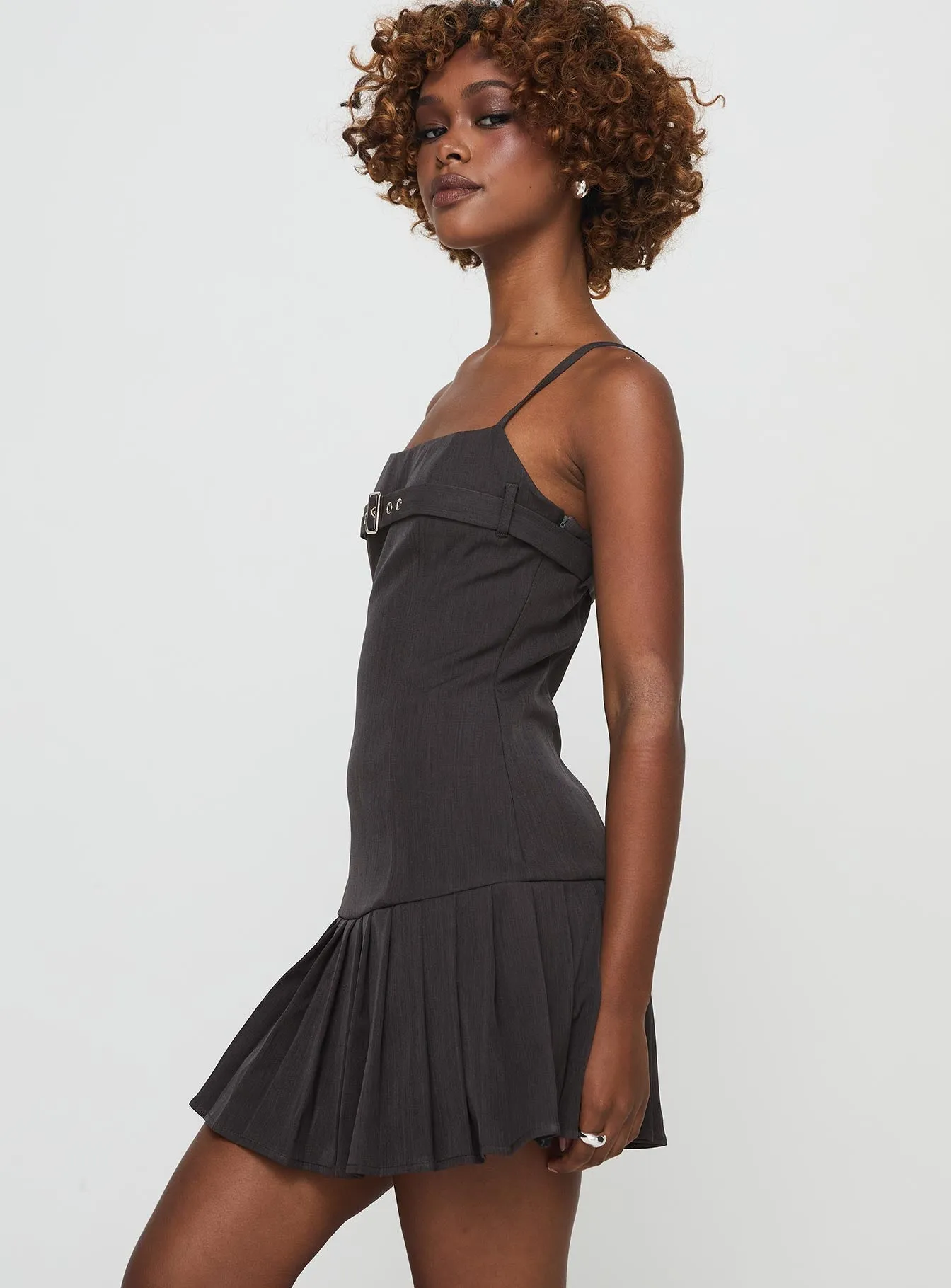 Valletta Mini Dress Slate Glow Mode