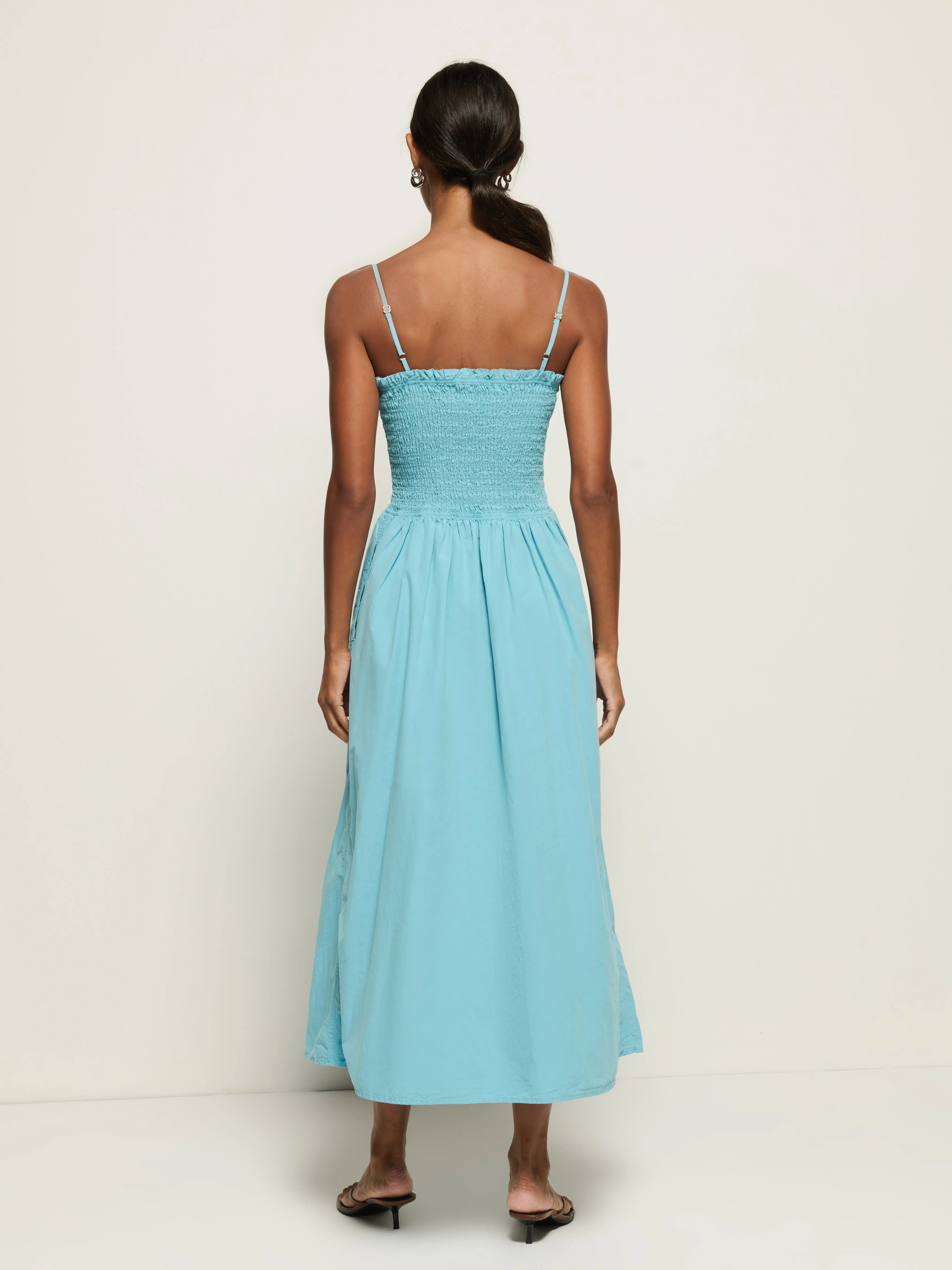 Modern Muse Wave Sound Sibelle Smocked Midi