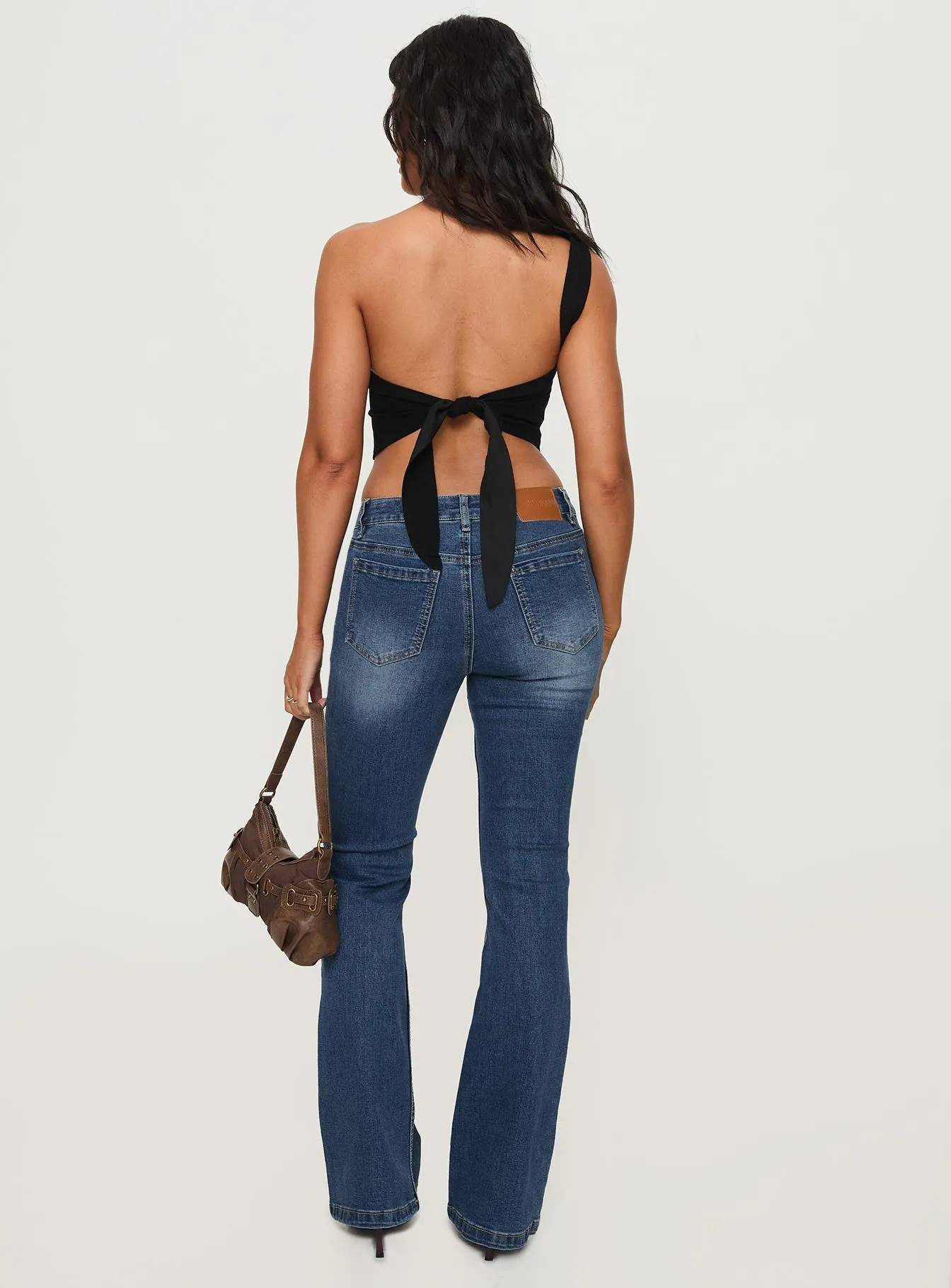 Everyday Pick Bethany Low Rise Bootleg Jeans Mid Wash