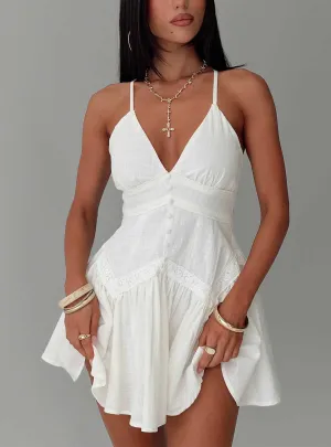 Aeriana Romper Cream Edge Warm