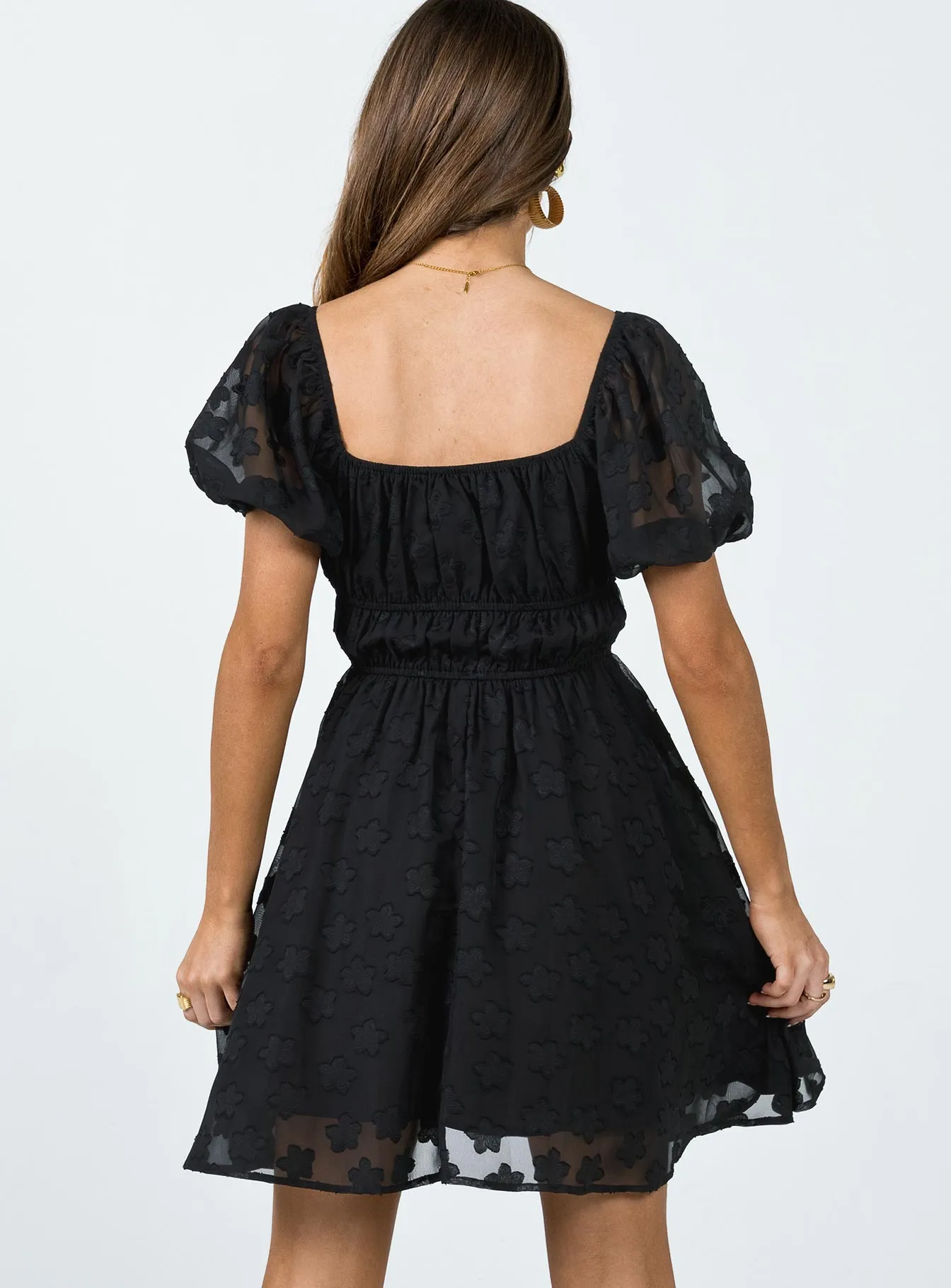 Shine Light Kenny Mini Dress Black