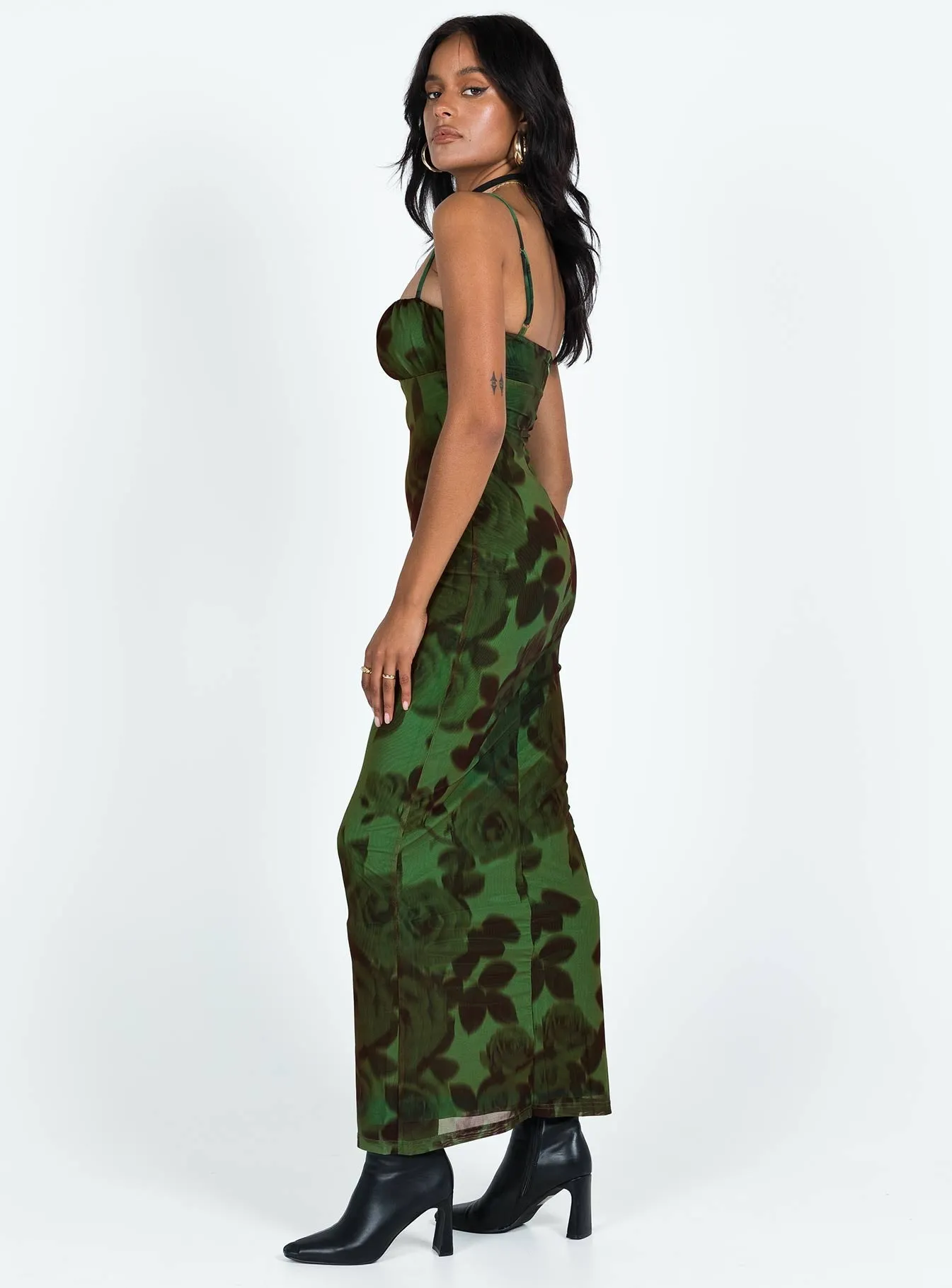 Pine Grove Ocean Arch JGR & STN Thorne Maxi Dress Green