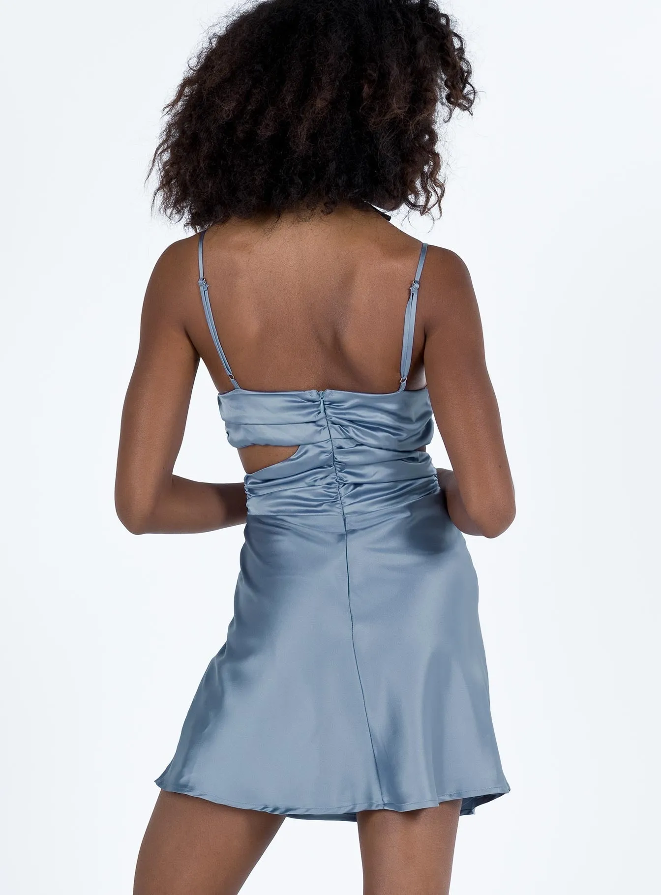 Mathers Mini Dress Blue Fashion Glow