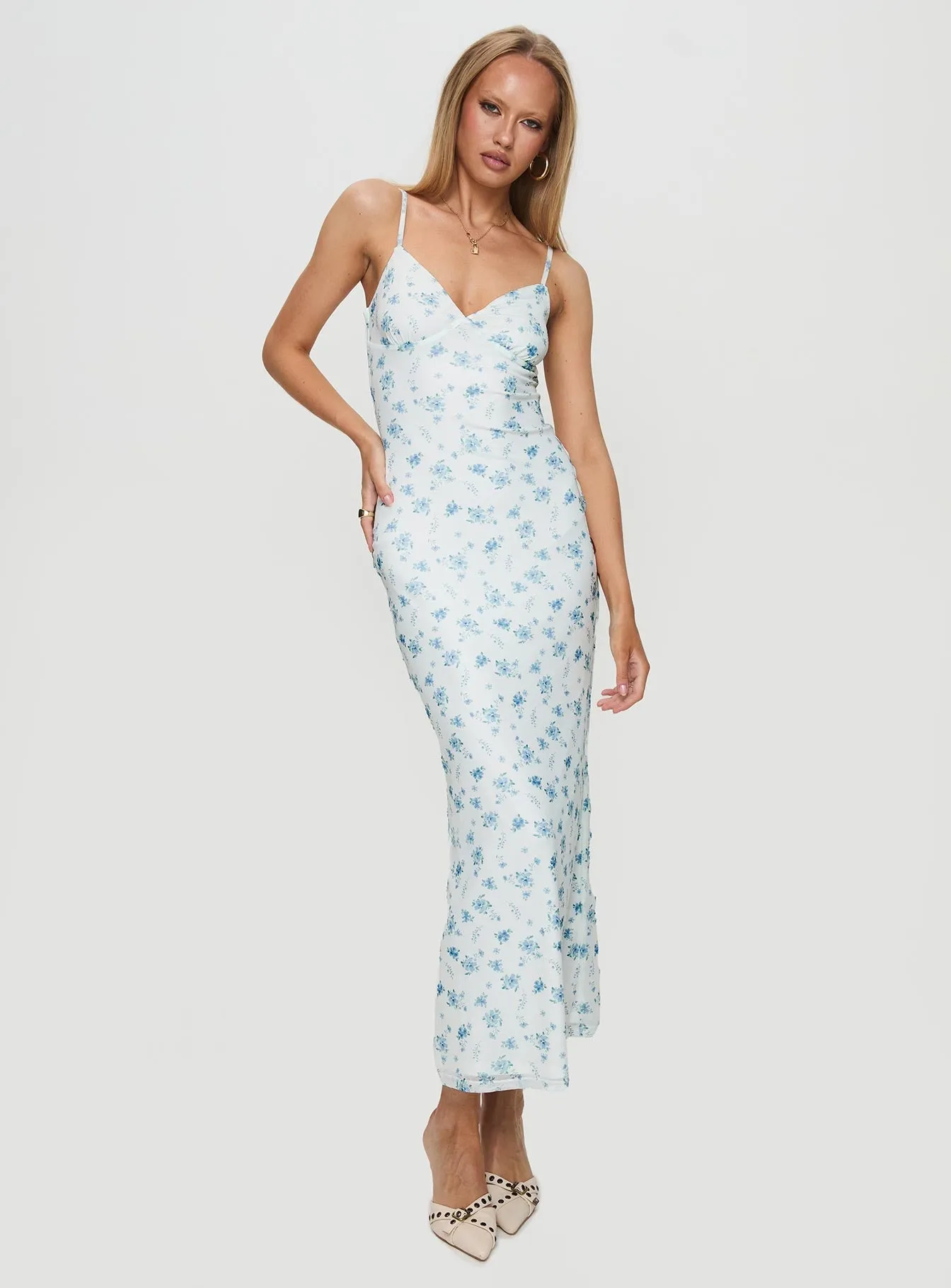 With its sleek and chic design this dress is perfect for both casual and formal settings Mellieha Maxi Dress Multi Floral