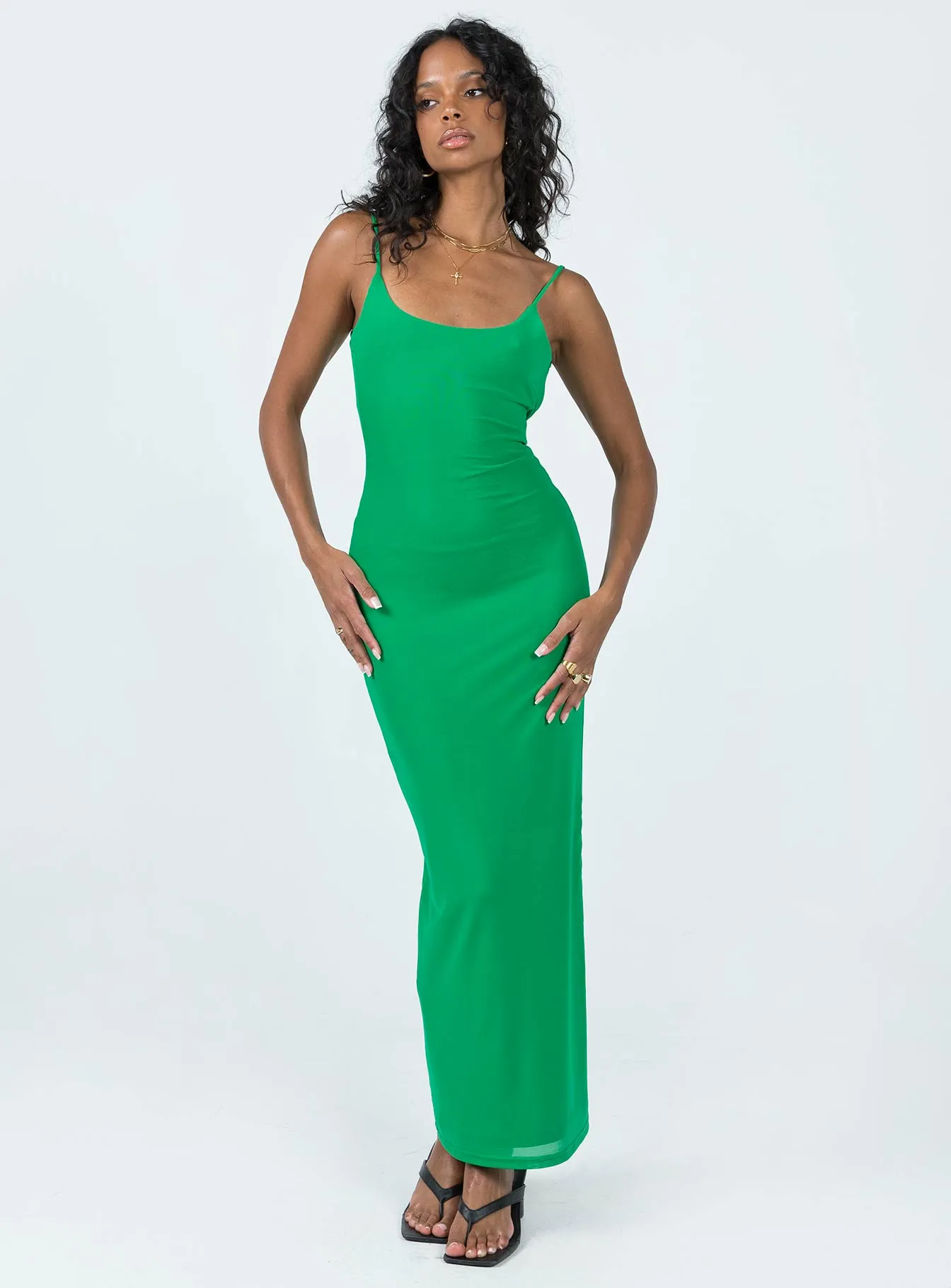 Knox Maxi Dress Green Formal outdoor event dress This dress is a versatile option that can be styled in many different ways