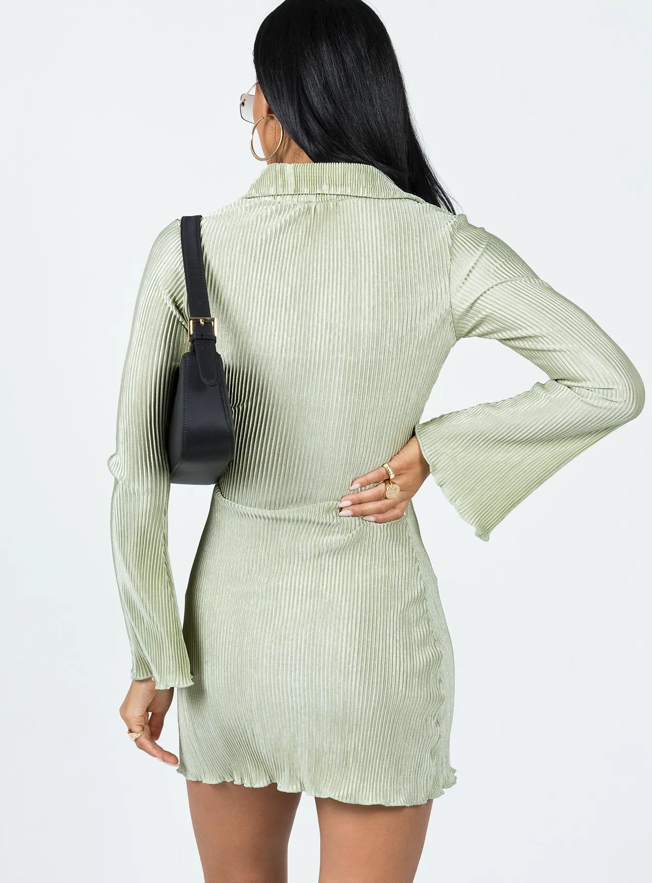 Danyon Mini Dress Green Bright Beat