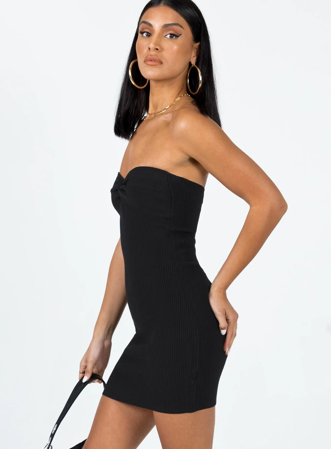 Boho Chic Look Kallister Mini Dress Black